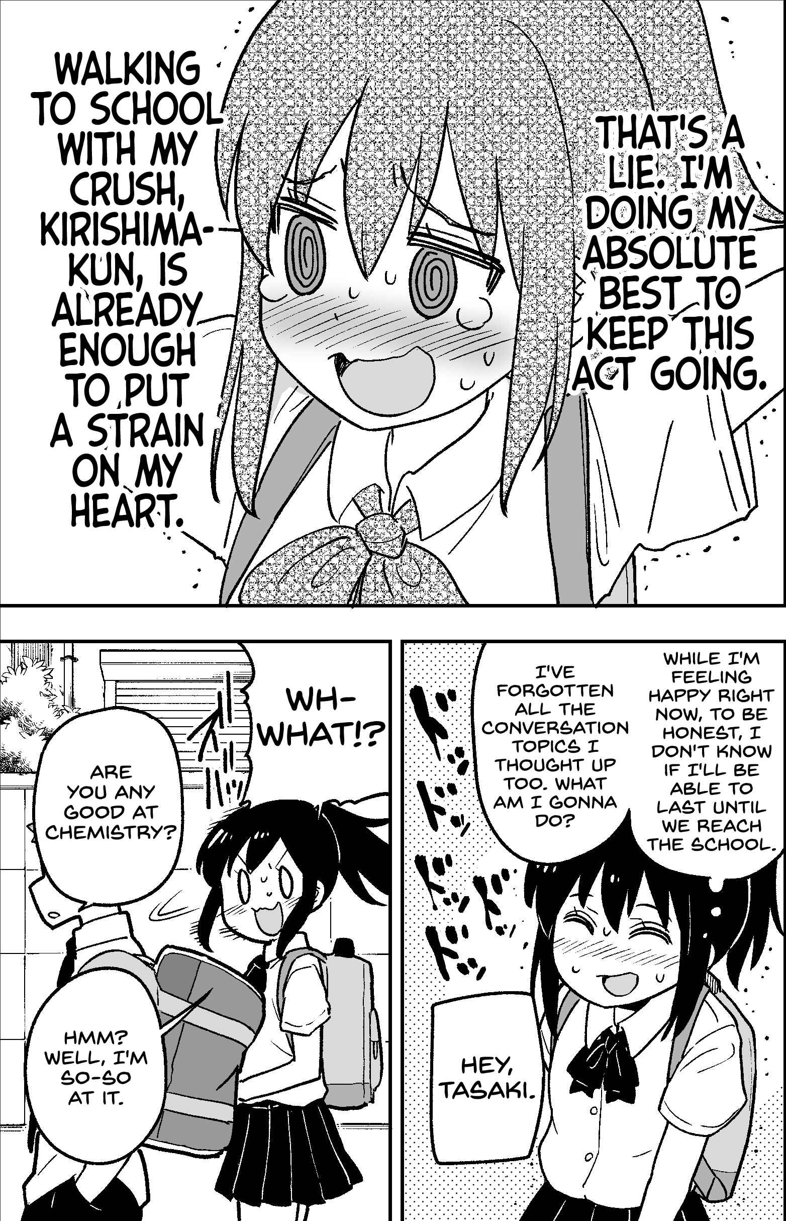 Page 3 Chapter 1 A Story About a Girl Who Pretended to Have a Frank Personality to Get Close to Her Crush
