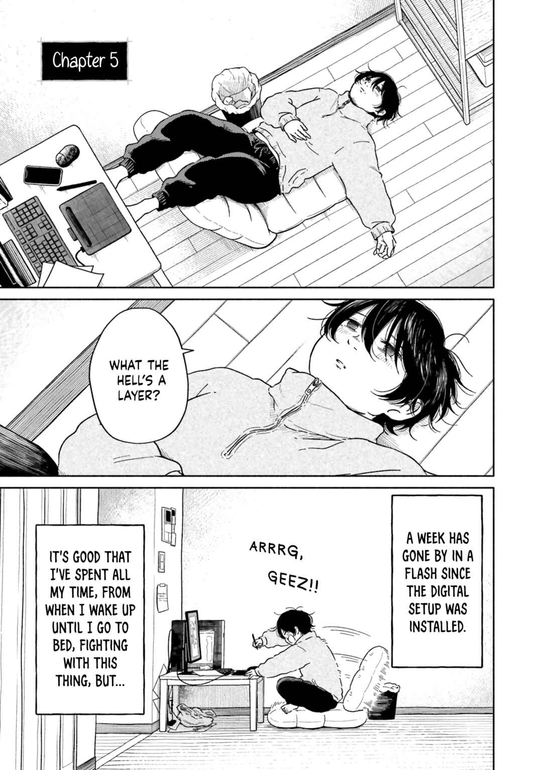 Page 1 Chapter 5 Asagiiro no Saudade
