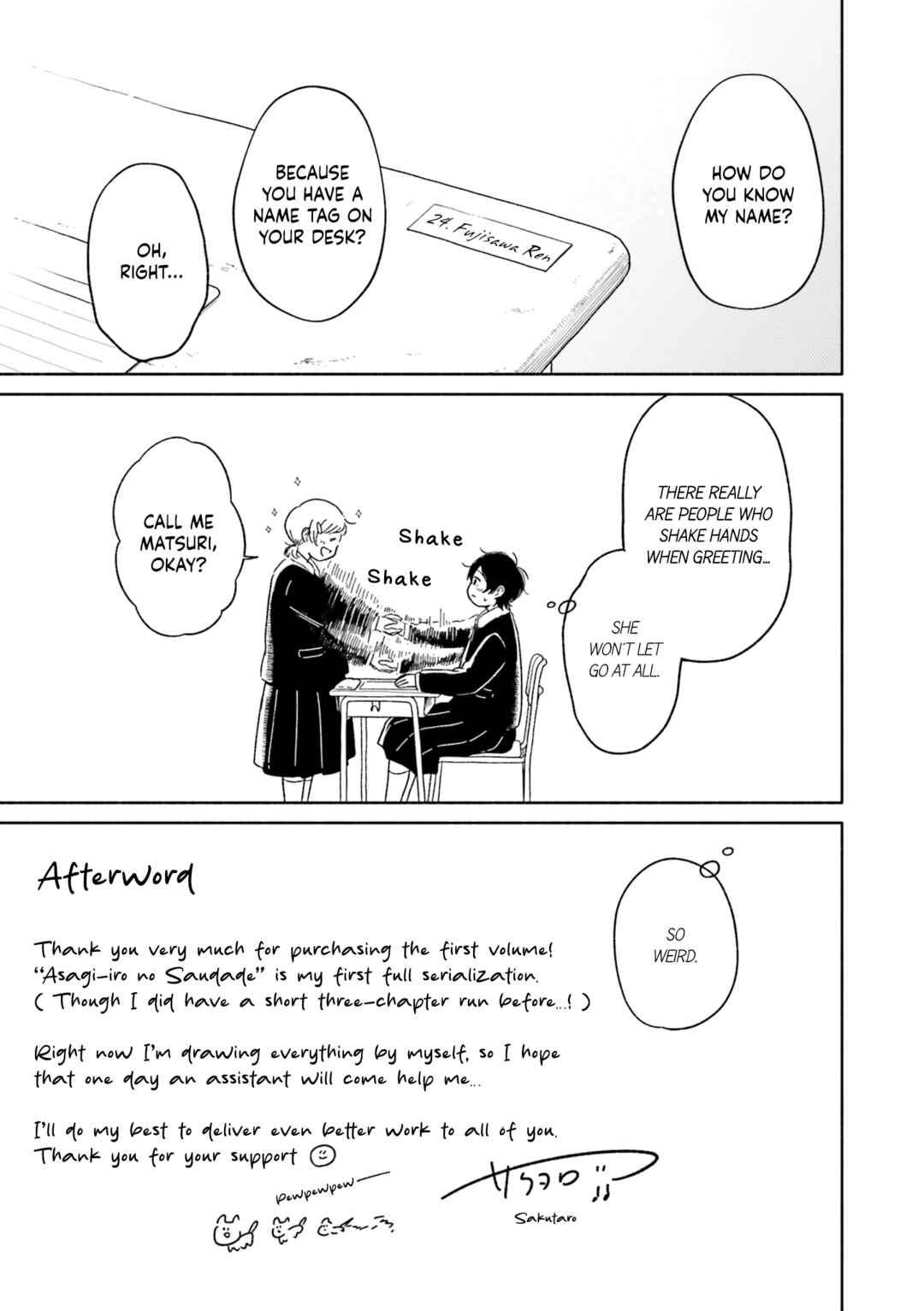 Page 34 Chapter 6 Asagiiro no Saudade