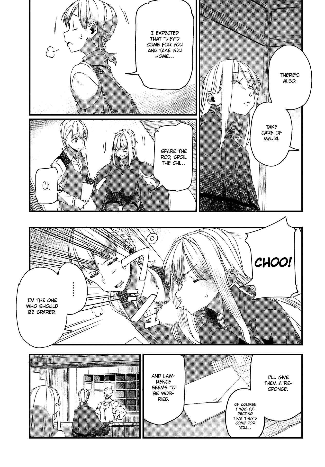 Page 9 Chapter 3 Shinsetsu Ookami to Koushinryou: Ookami to Youhishi