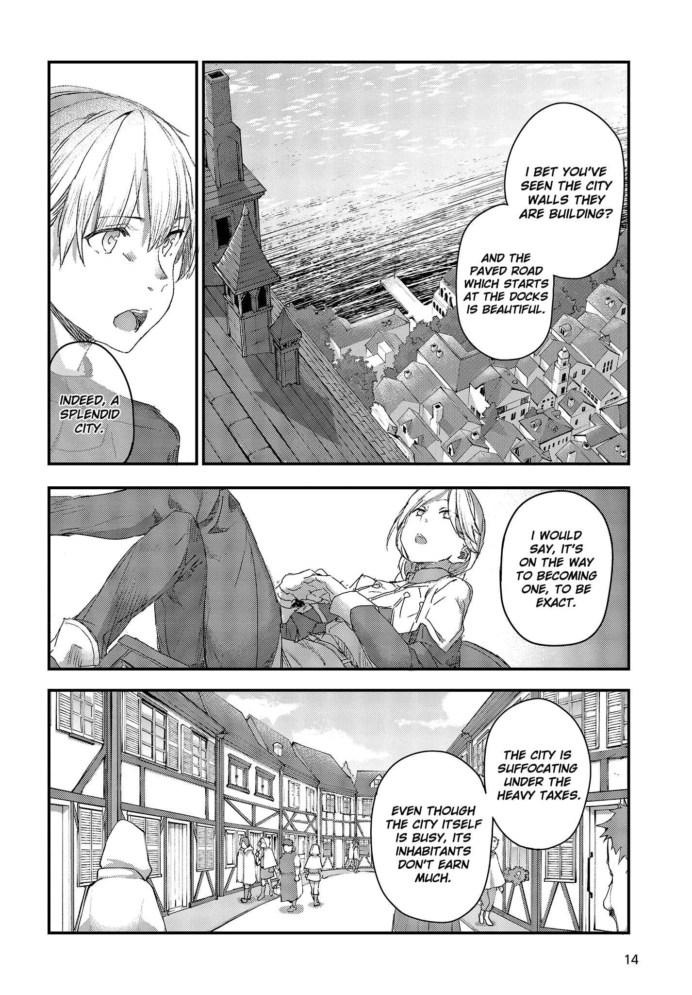 Page 10 Chapter 7 Shinsetsu Ookami to Koushinryou: Ookami to Youhishi