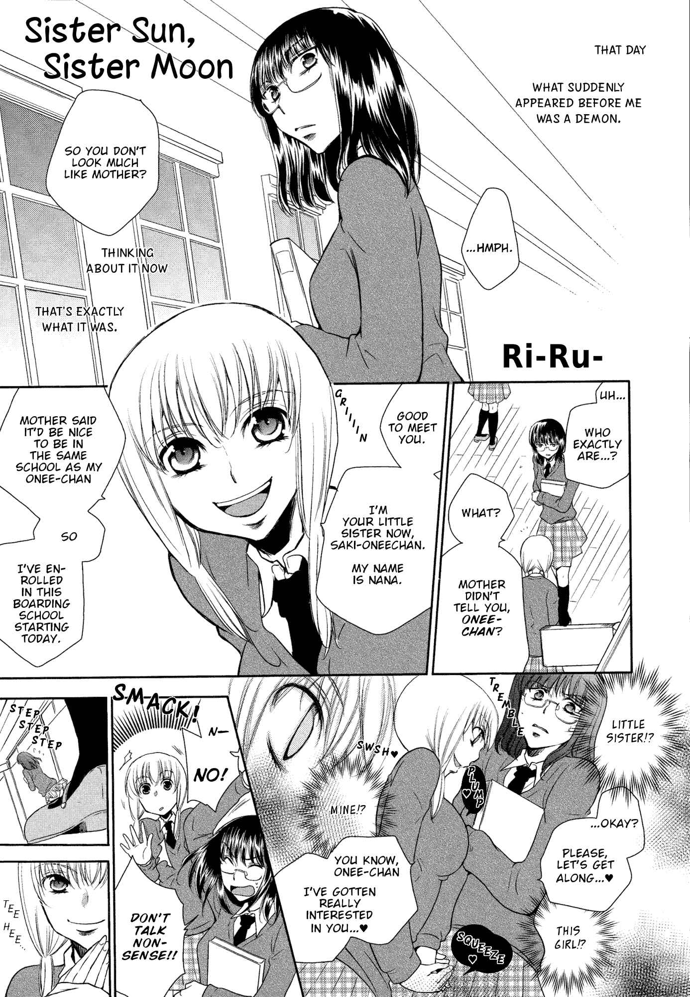 Page 1 Chapter 9 Momo Yuri - Forbidden Sisters