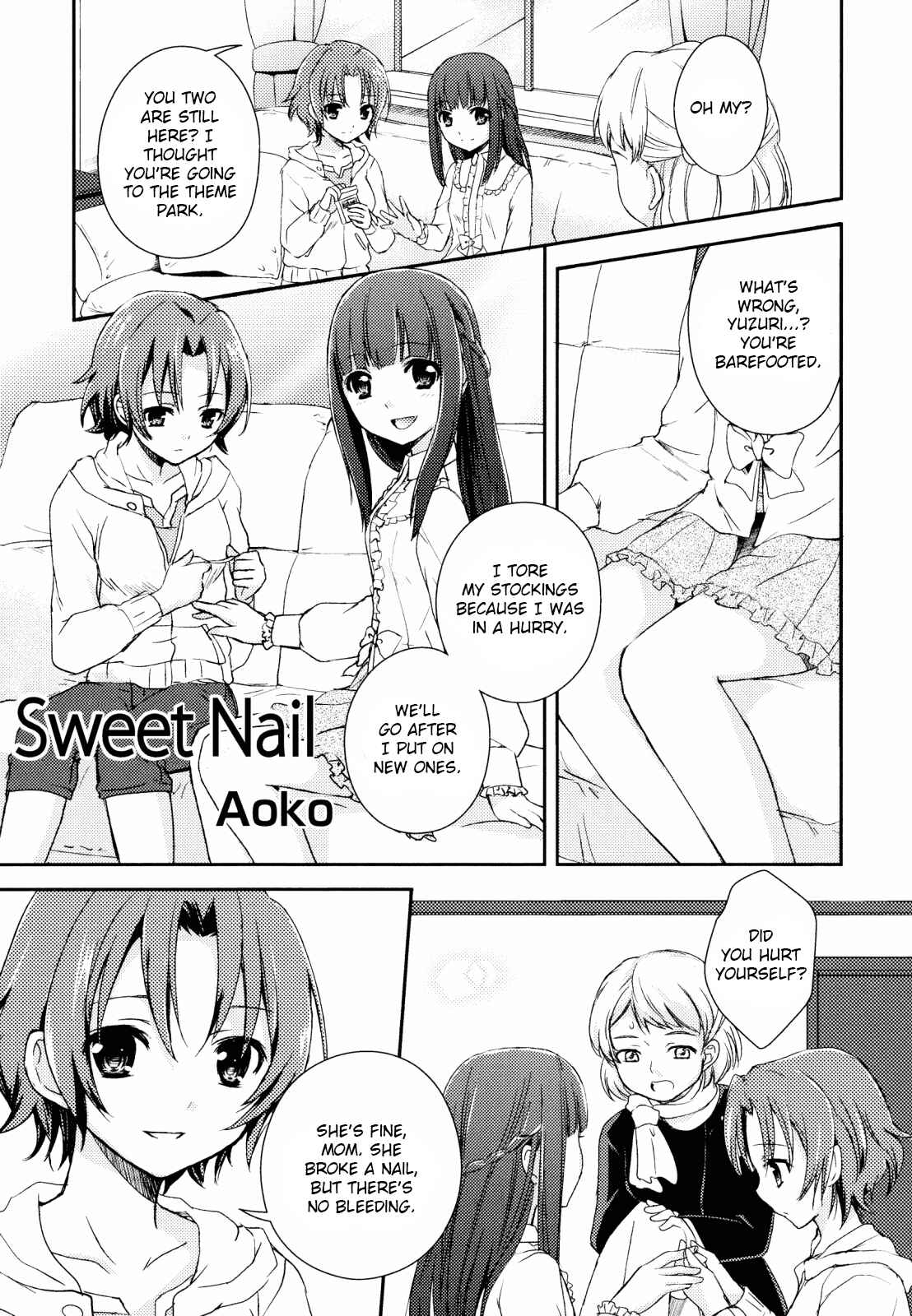 Page 1 Chapter 2 Momo Yuri - Forbidden Sisters