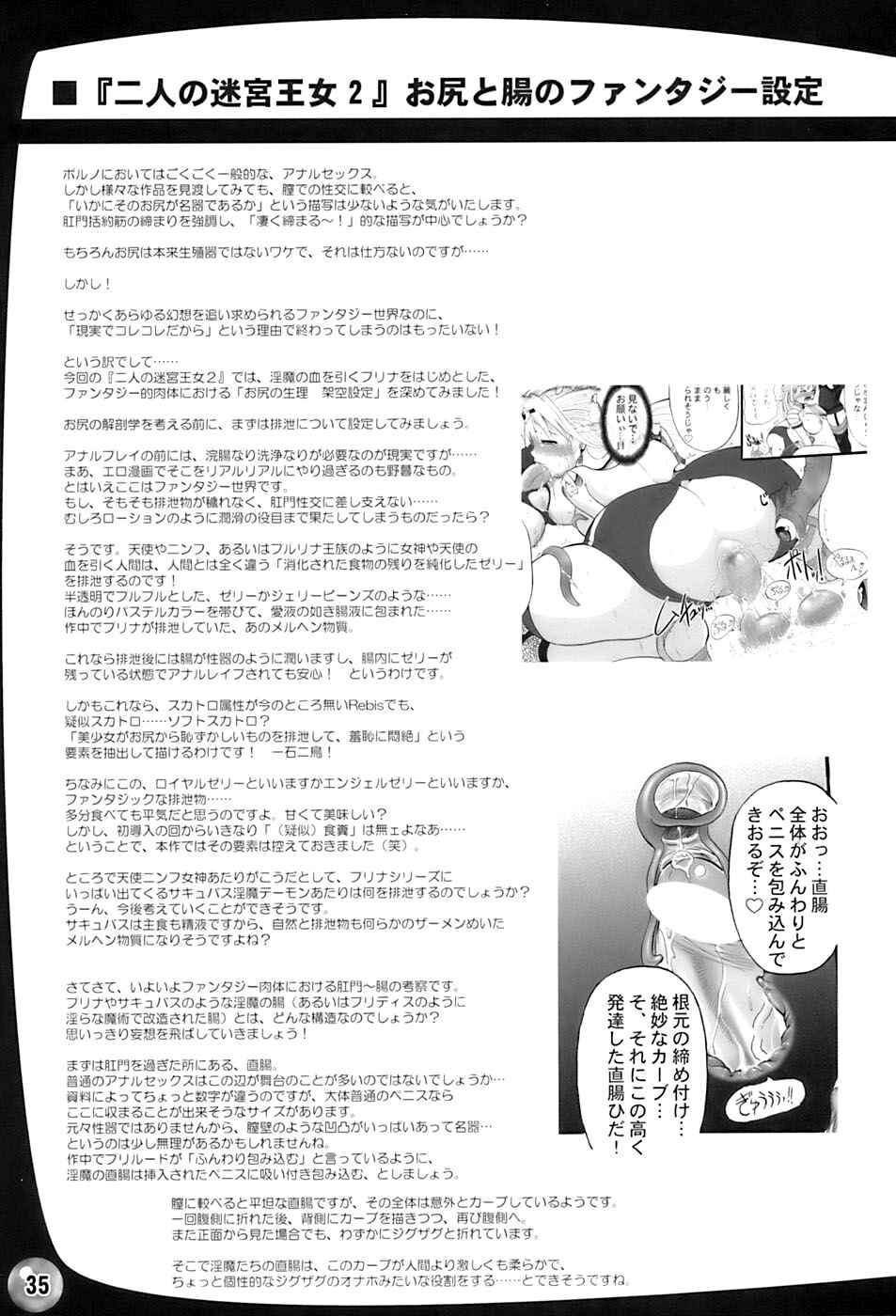 Page 35 Chapter 2 Futari no Meikyuu Oujo