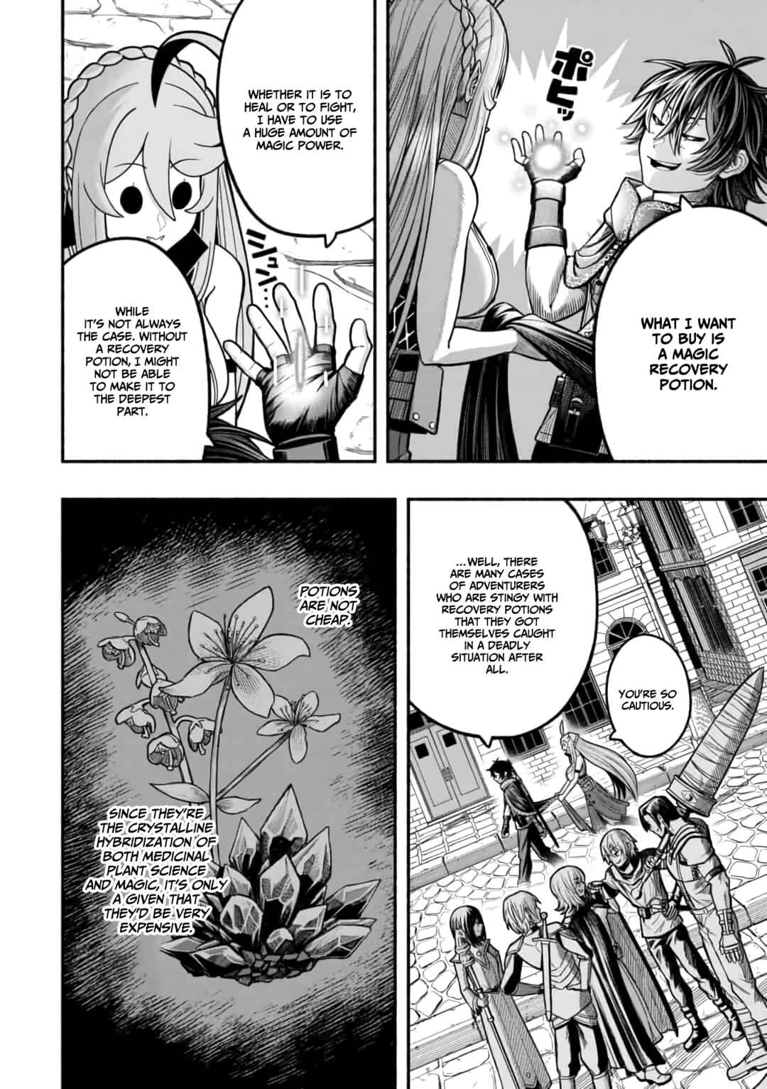 Page 21 Chapter 14 Ryuu to Ayumu Nariagari Boukensha-dou: Youzumi Toshite S-Rank Party kara Tsuihou Sareta Kaifuku Majutsushi, Suterareta Saki de Saikyou no Shinryuu o Fukkatsu Sasete Shimau