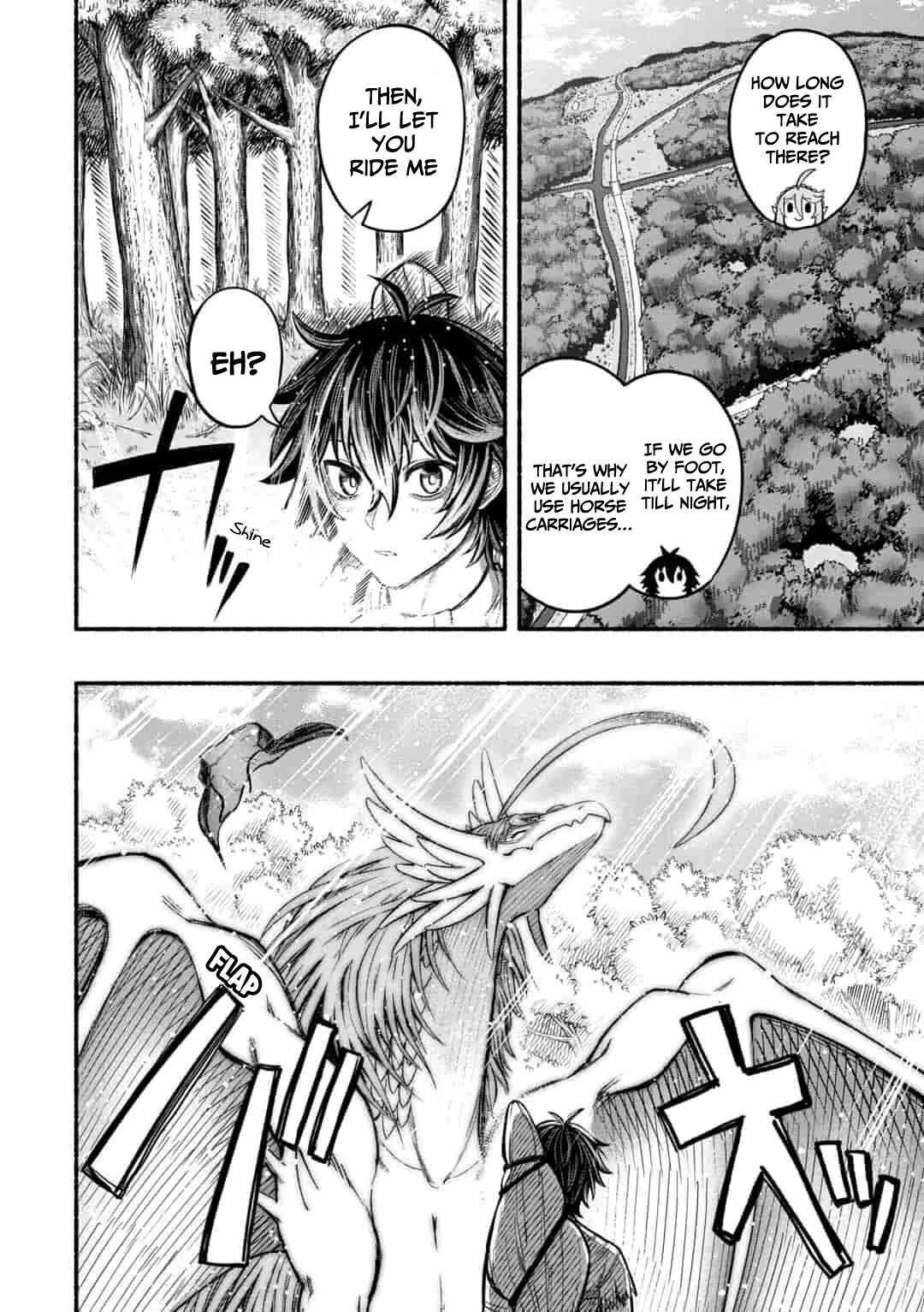 Page 11 Chapter 5.1 Ryuu to Ayumu Nariagari Boukensha-dou: Youzumi Toshite S-Rank Party kara Tsuihou Sareta Kaifuku Majutsushi, Suterareta Saki de Saikyou no Shinryuu o Fukkatsu Sasete Shimau