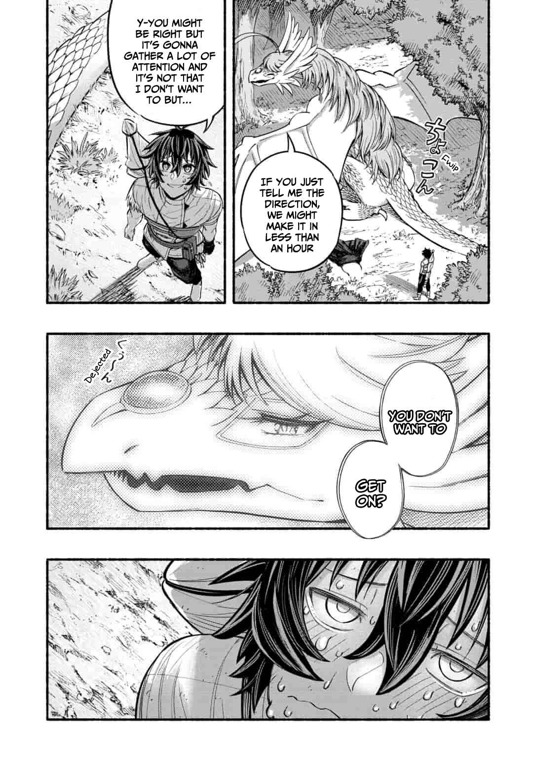 Page 12 Chapter 5.1 Ryuu to Ayumu Nariagari Boukensha-dou: Youzumi Toshite S-Rank Party kara Tsuihou Sareta Kaifuku Majutsushi, Suterareta Saki de Saikyou no Shinryuu o Fukkatsu Sasete Shimau