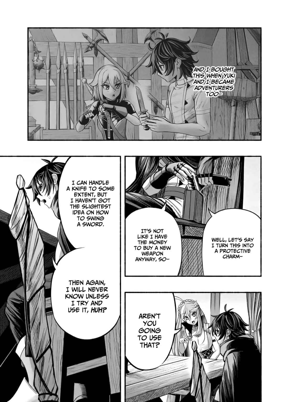 Page 4 Chapter 9 Ryuu to Ayumu Nariagari Boukensha-dou: Youzumi Toshite S-Rank Party kara Tsuihou Sareta Kaifuku Majutsushi, Suterareta Saki de Saikyou no Shinryuu o Fukkatsu Sasete Shimau