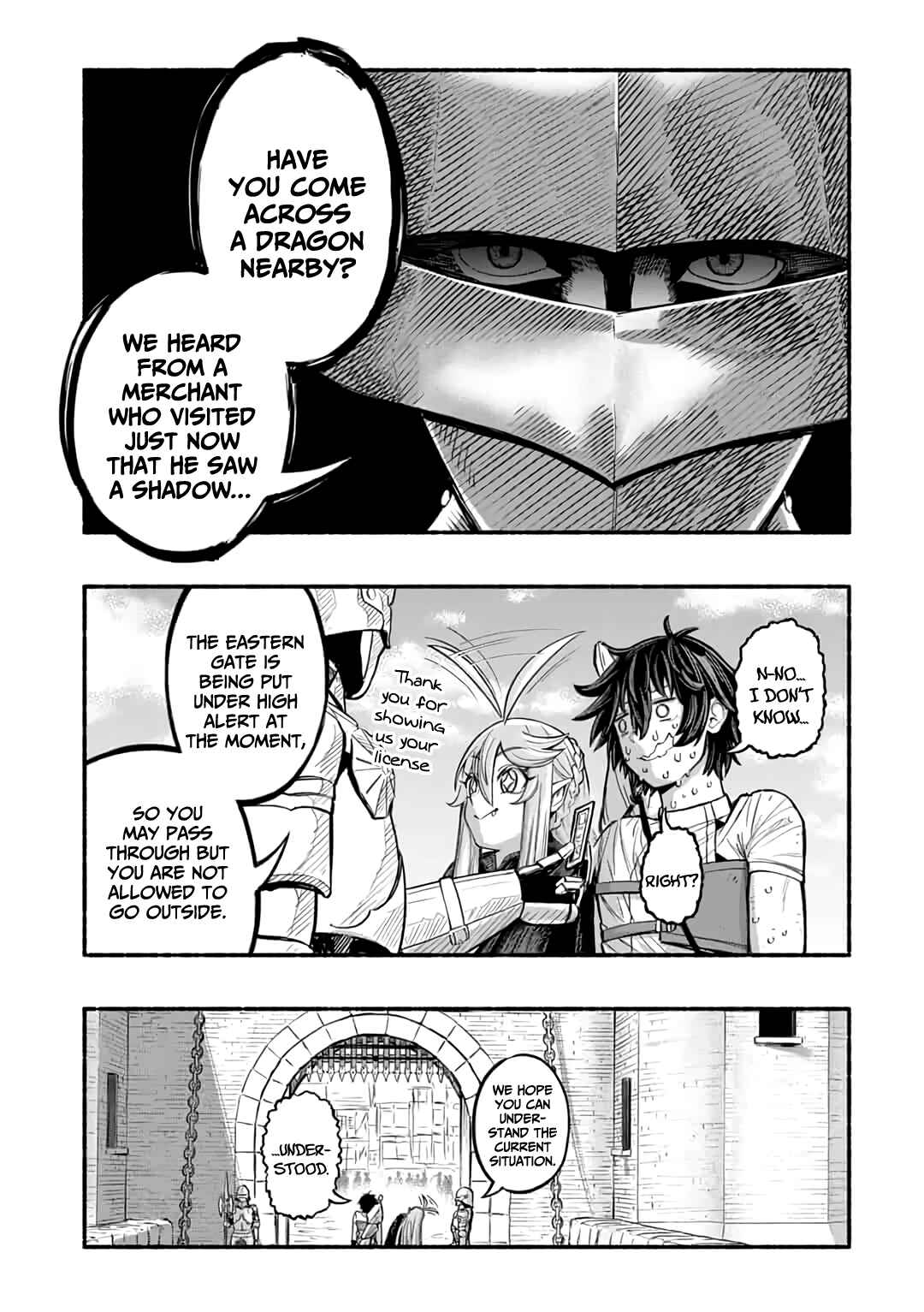Page 7 Chapter 5.2 Ryuu to Ayumu Nariagari Boukensha-dou: Youzumi Toshite S-Rank Party kara Tsuihou Sareta Kaifuku Majutsushi, Suterareta Saki de Saikyou no Shinryuu o Fukkatsu Sasete Shimau
