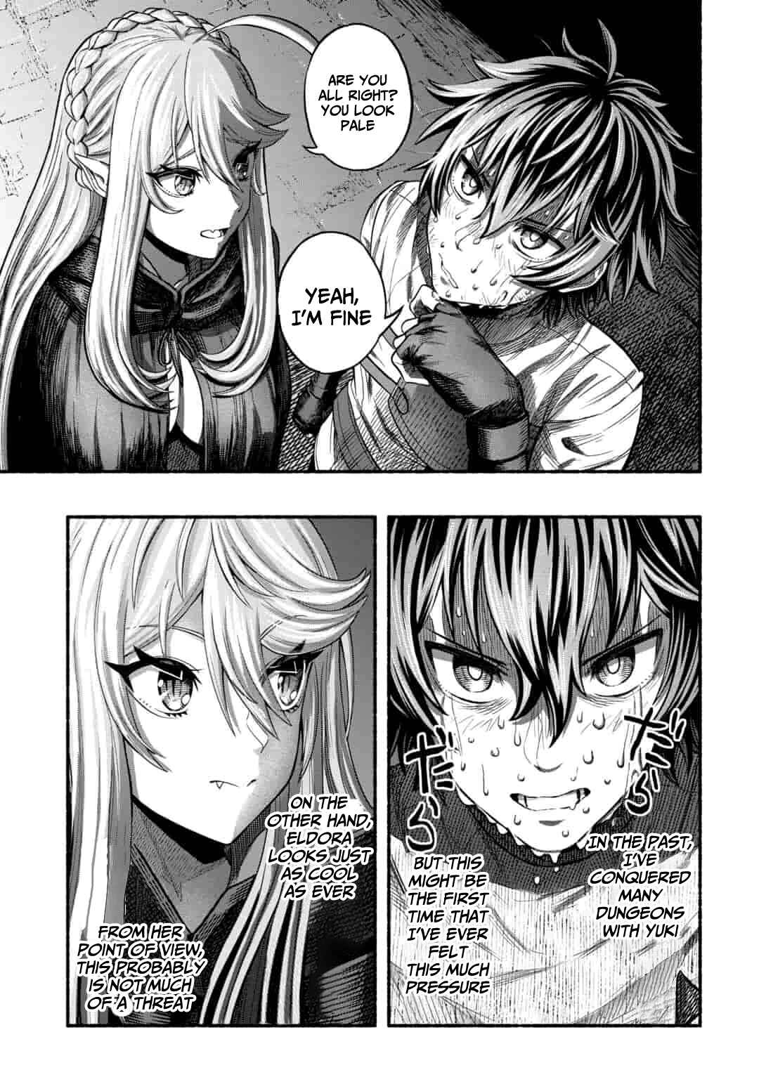 Page 4 Chapter 3.1 Ryuu to Ayumu Nariagari Boukensha-dou: Youzumi Toshite S-Rank Party kara Tsuihou Sareta Kaifuku Majutsushi, Suterareta Saki de Saikyou no Shinryuu o Fukkatsu Sasete Shimau