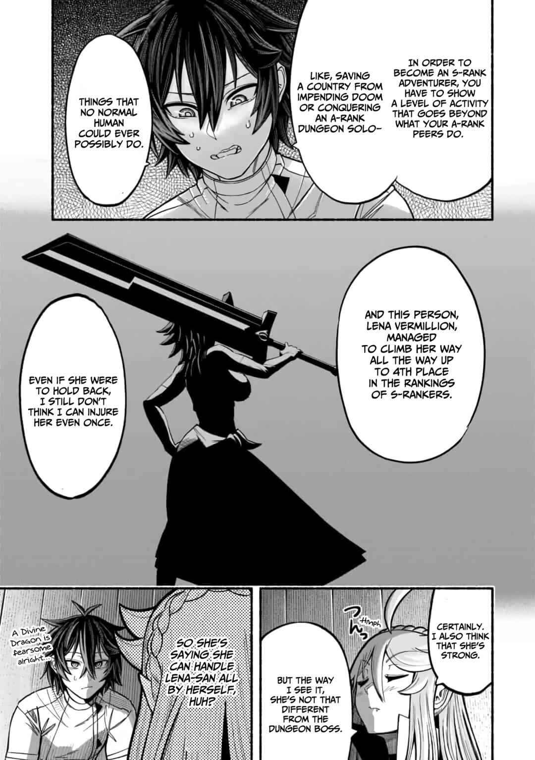 Page 4 Chapter 10 Ryuu to Ayumu Nariagari Boukensha-dou: Youzumi Toshite S-Rank Party kara Tsuihou Sareta Kaifuku Majutsushi, Suterareta Saki de Saikyou no Shinryuu o Fukkatsu Sasete Shimau