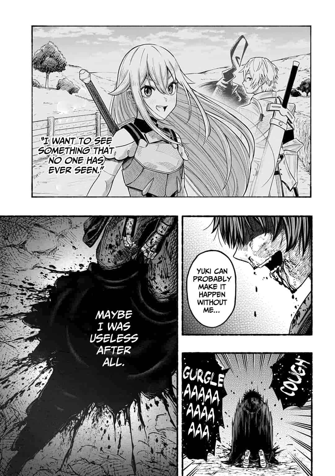 Page 17 Chapter 1.1 Ryuu to Ayumu Nariagari Boukensha-dou: Youzumi Toshite S-Rank Party kara Tsuihou Sareta Kaifuku Majutsushi, Suterareta Saki de Saikyou no Shinryuu o Fukkatsu Sasete Shimau
