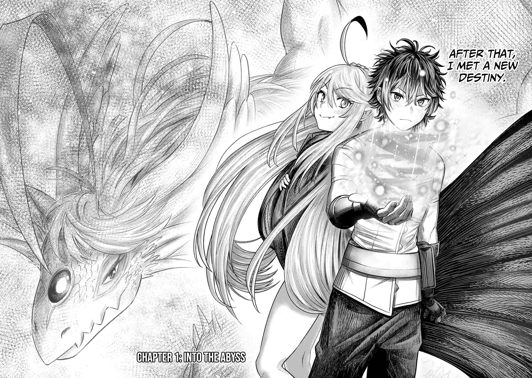 Page 3 Chapter 1.1 Ryuu to Ayumu Nariagari Boukensha-dou: Youzumi Toshite S-Rank Party kara Tsuihou Sareta Kaifuku Majutsushi, Suterareta Saki de Saikyou no Shinryuu o Fukkatsu Sasete Shimau