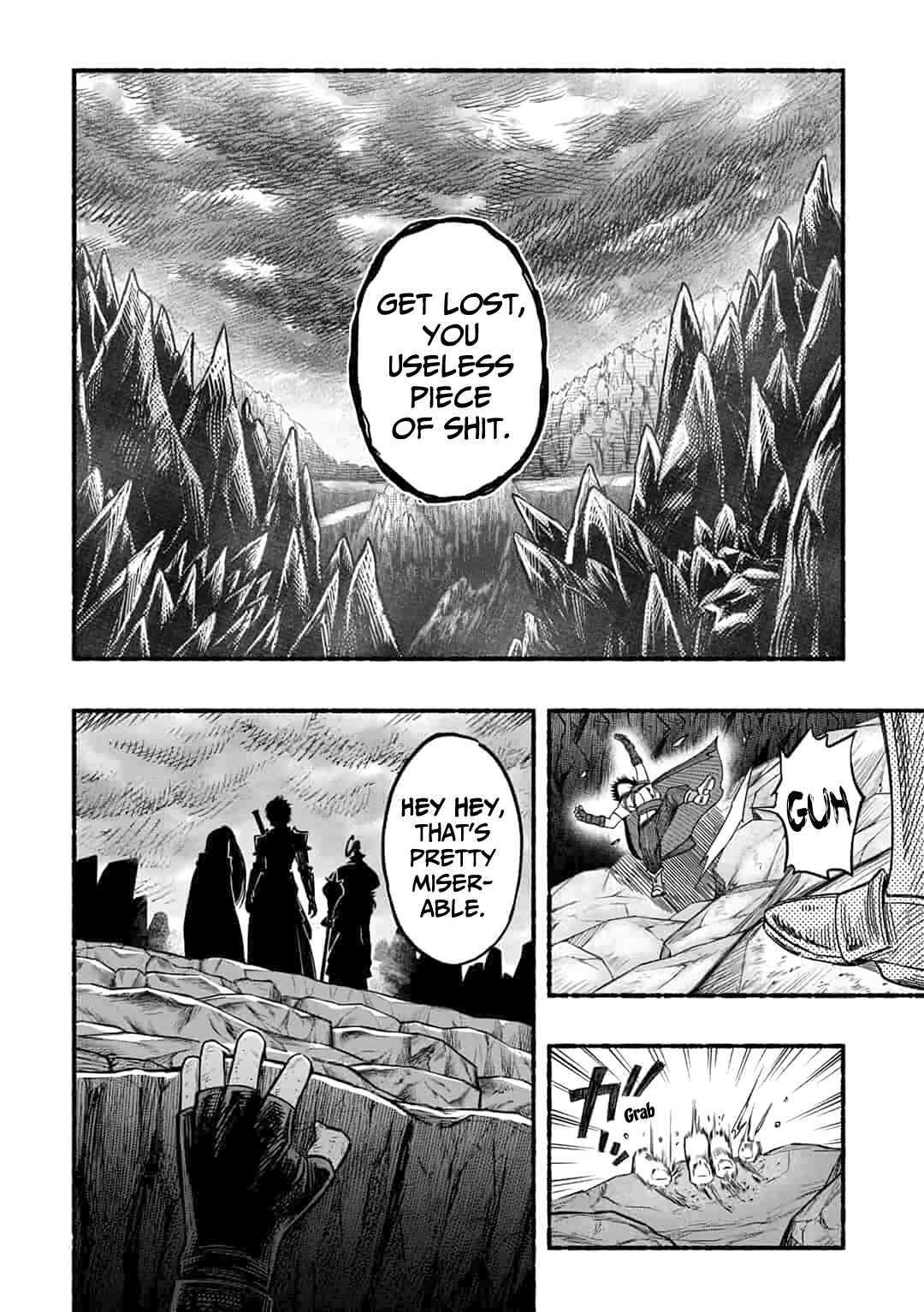 Page 4 Chapter 1.1 Ryuu to Ayumu Nariagari Boukensha-dou: Youzumi Toshite S-Rank Party kara Tsuihou Sareta Kaifuku Majutsushi, Suterareta Saki de Saikyou no Shinryuu o Fukkatsu Sasete Shimau