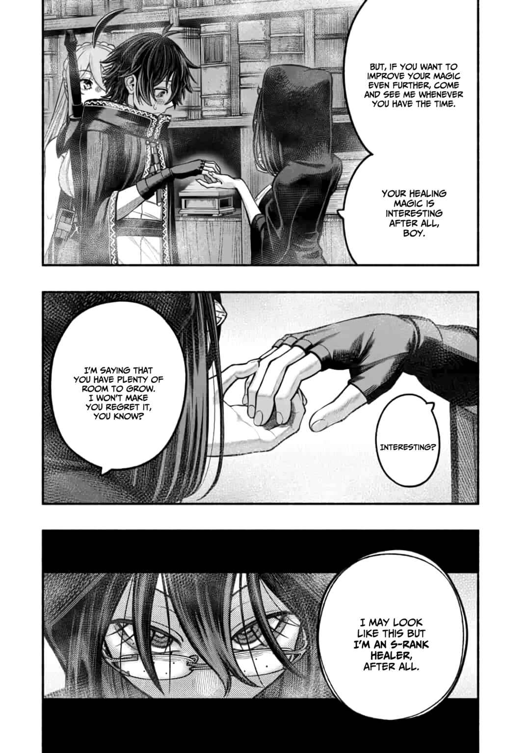 Page 30 Chapter 15 Ryuu to Ayumu Nariagari Boukensha-dou: Youzumi Toshite S-Rank Party kara Tsuihou Sareta Kaifuku Majutsushi, Suterareta Saki de Saikyou no Shinryuu o Fukkatsu Sasete Shimau