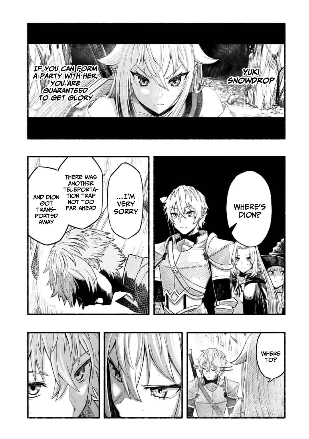 Page 6 Chapter 2.1 Ryuu to Ayumu Nariagari Boukensha-dou: Youzumi Toshite S-Rank Party kara Tsuihou Sareta Kaifuku Majutsushi, Suterareta Saki de Saikyou no Shinryuu o Fukkatsu Sasete Shimau