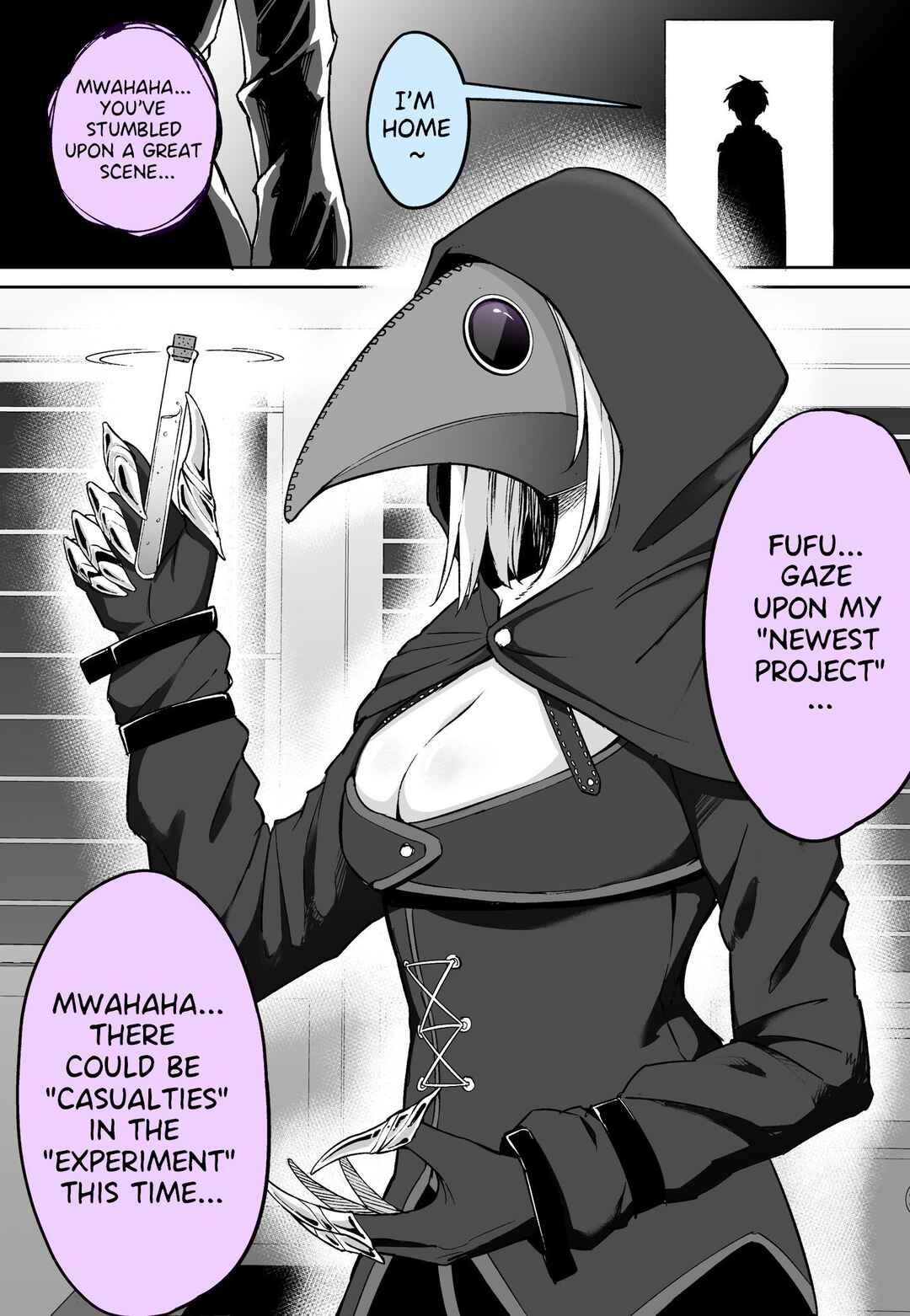 Page 1 Chapter Unknown_1512 Kyoufu no Mad Scientist ka to Omottara…!?