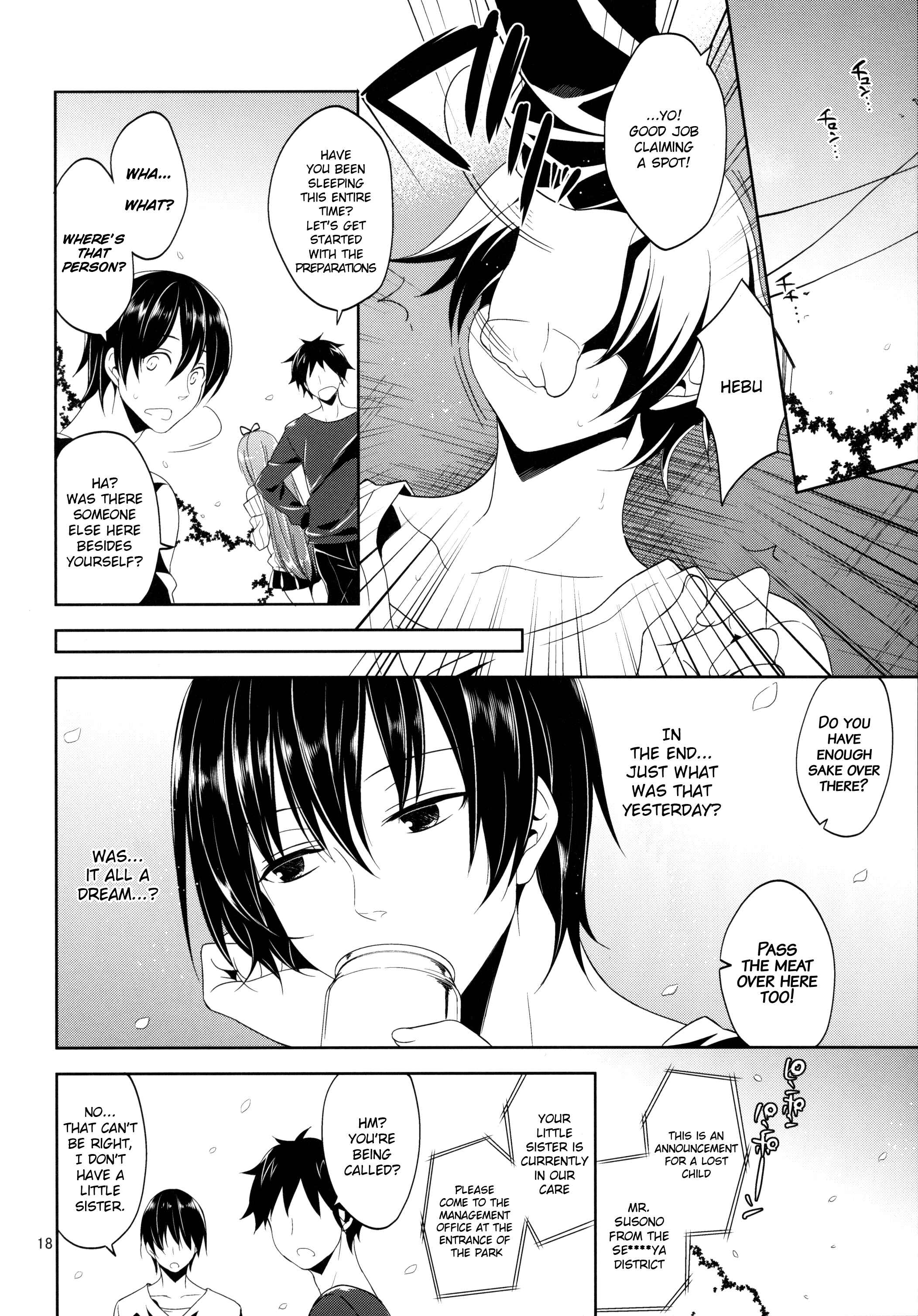 Page 17 Chapter Unknown_c28a Beware of Slutty Traps While Claiming Places for Cherry Blossom Viewing!