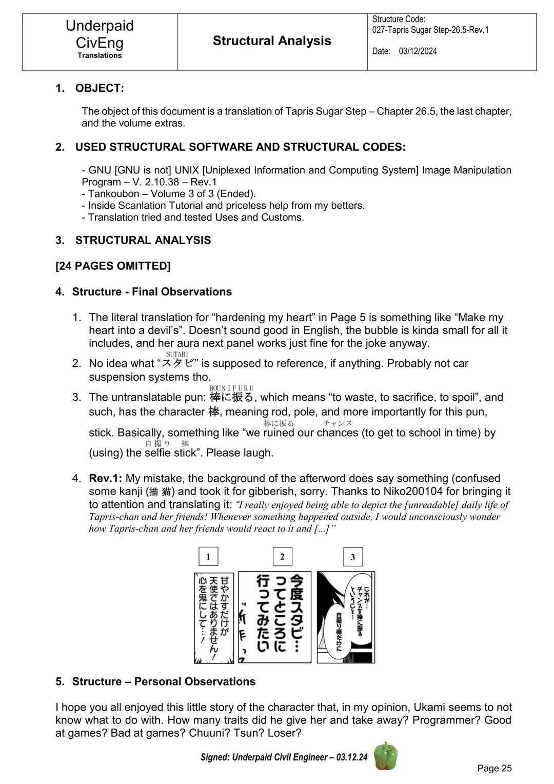 Page 25 Chapter 26.5 Tapris Sugar Step
