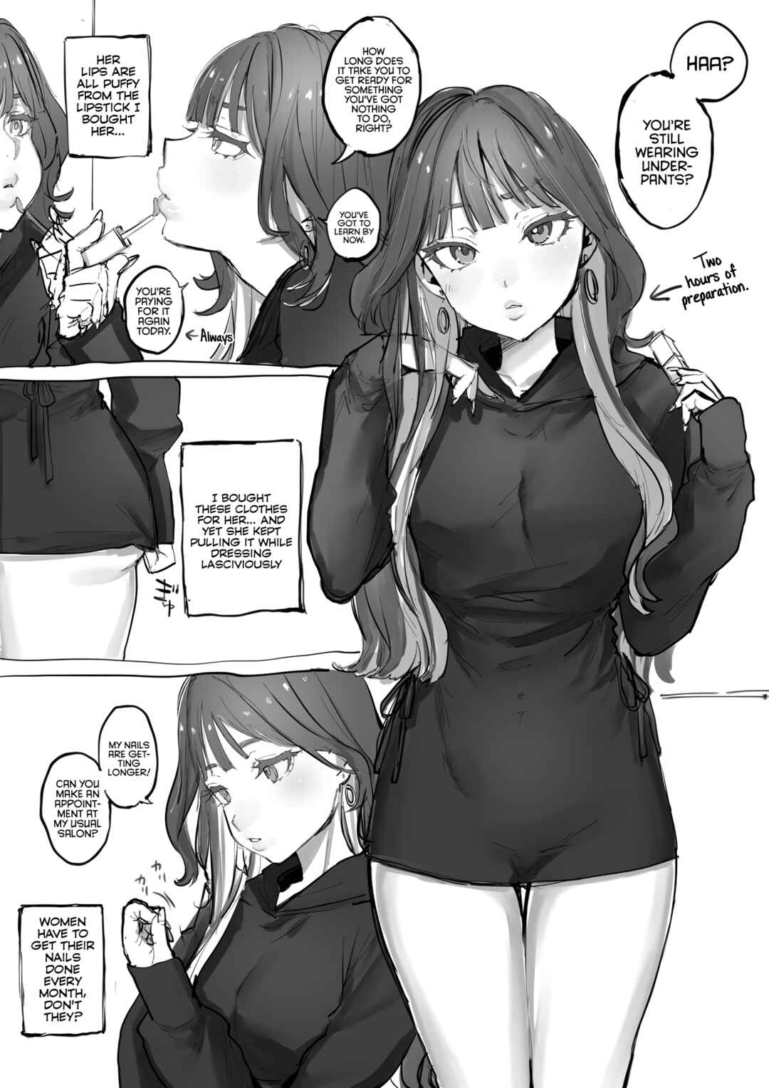 Page 1 Chapter Unknown_4225 The Story of a Domineering Neet Feeding His Girlfriend