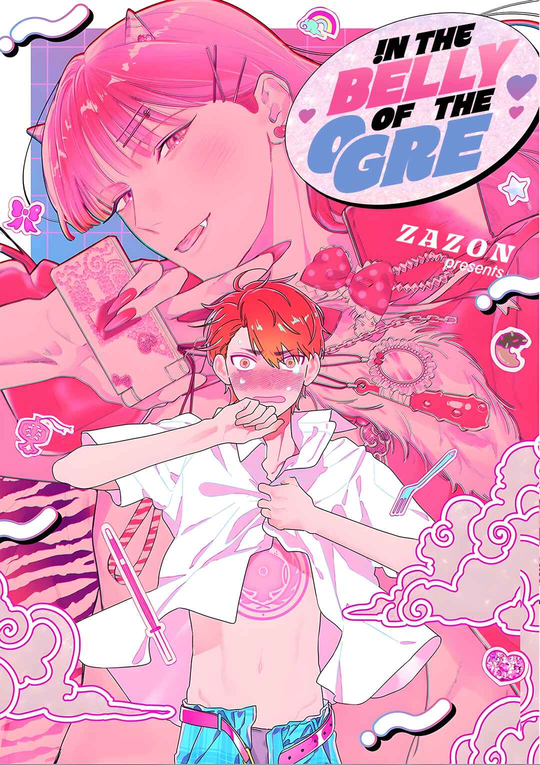 Page 3 Chapter 2 Oni Gyaru-kun no Hara no Naka