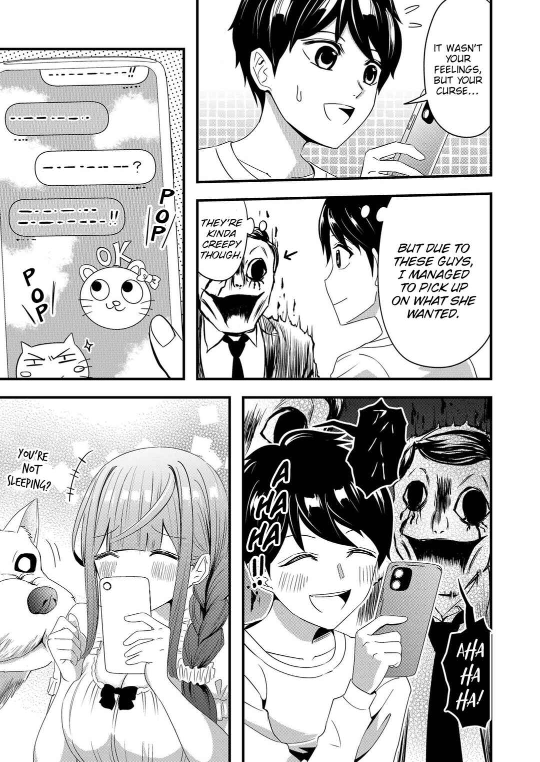 Page 18 Chapter 15 Kanojo ni Norowareterukedo Shiawase Nanode OK Desu ☆