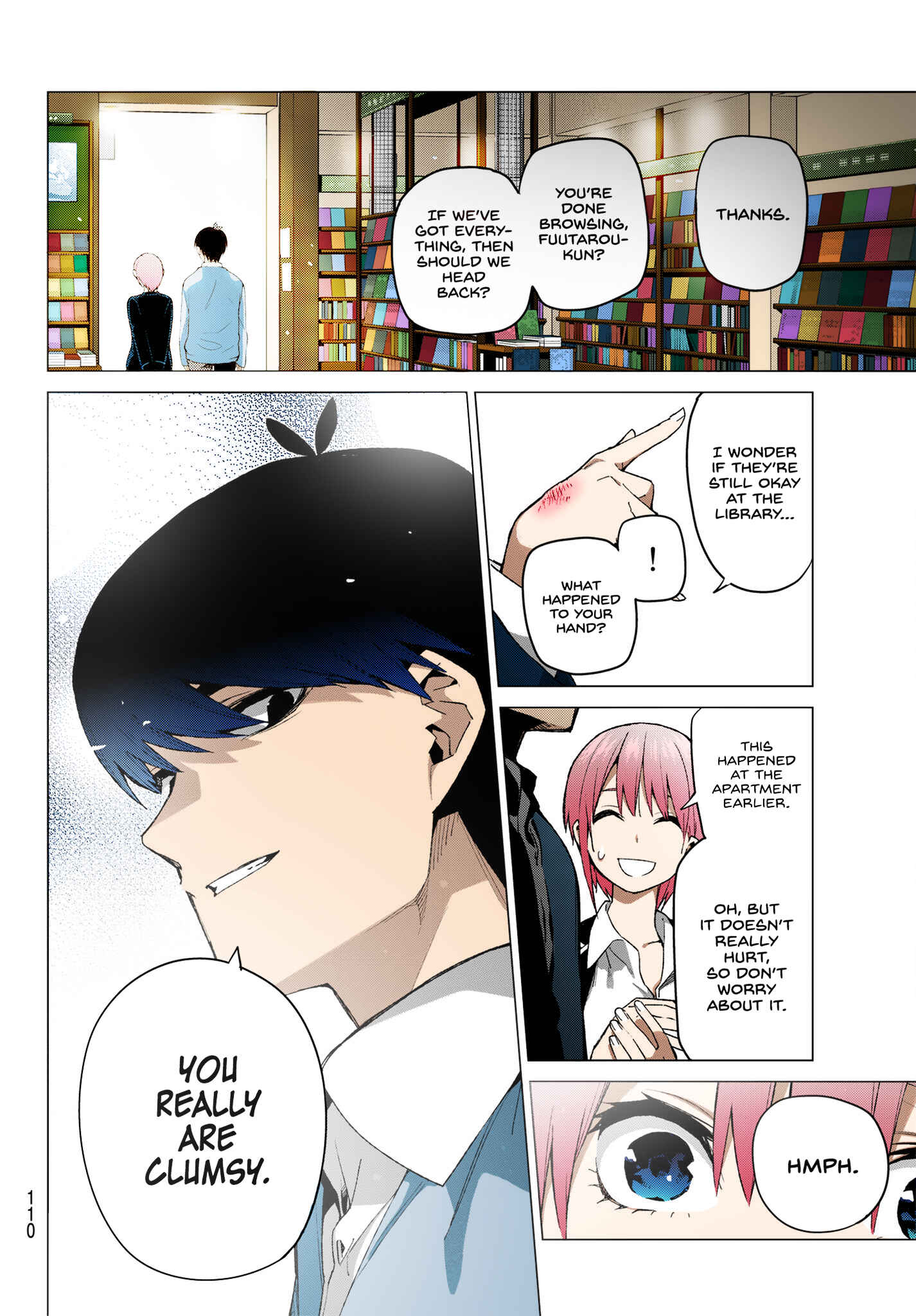 Page 12 Chapter 58 5Toubun no Hanayome (Fan Colored)