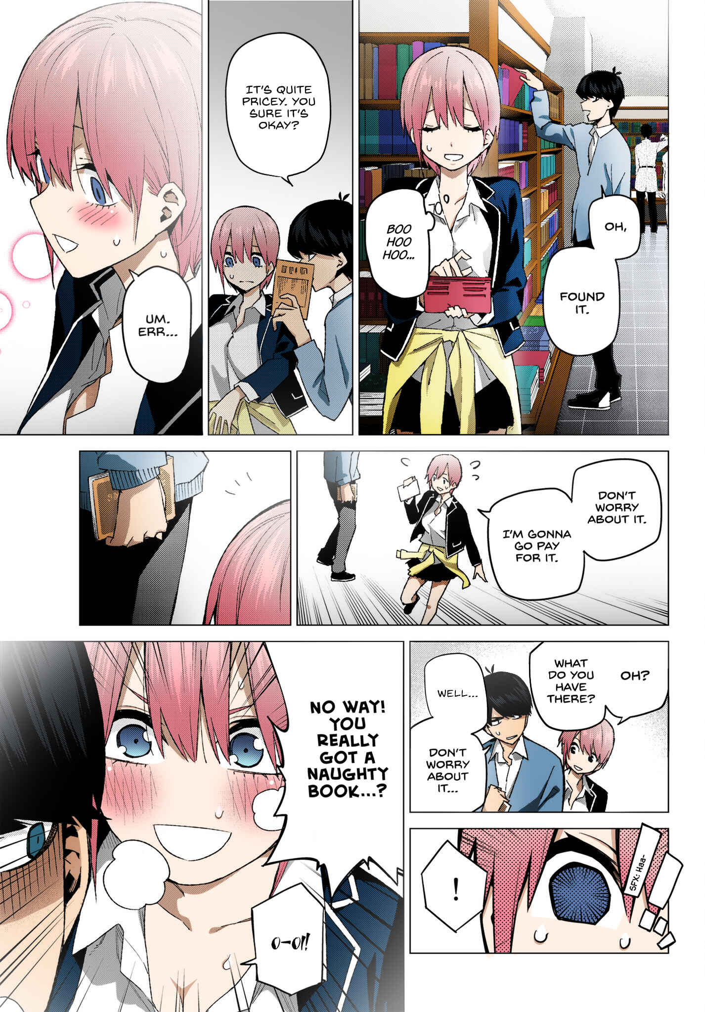 Page 5 Chapter 58 5Toubun no Hanayome (Fan Colored)
