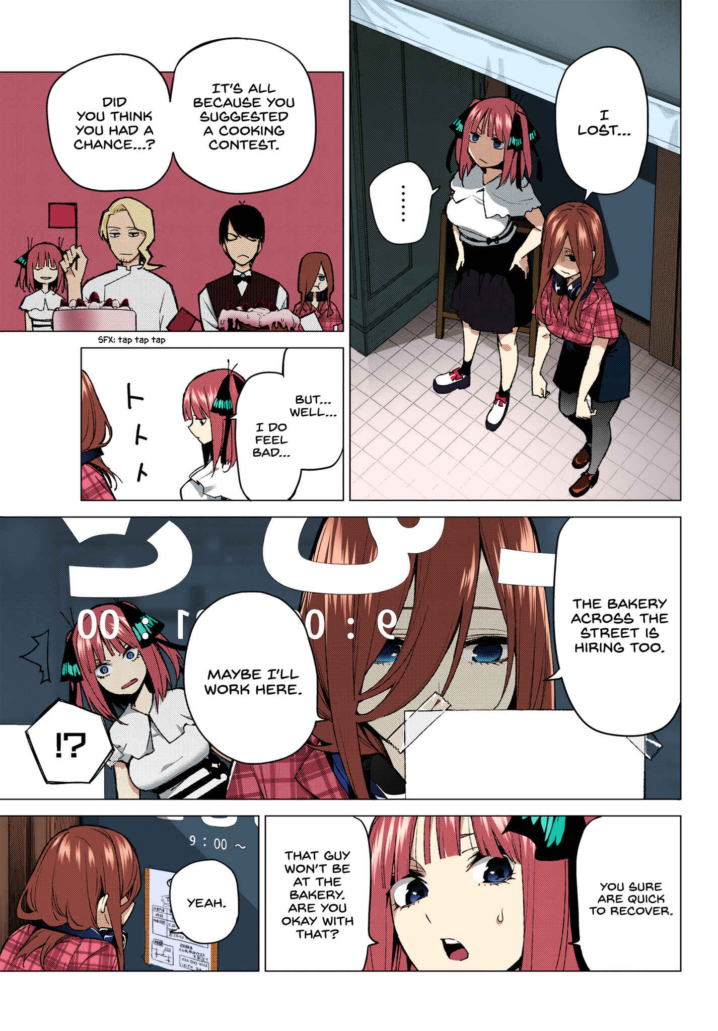 Page 11 Chapter 69 5Toubun no Hanayome (Fan Colored)