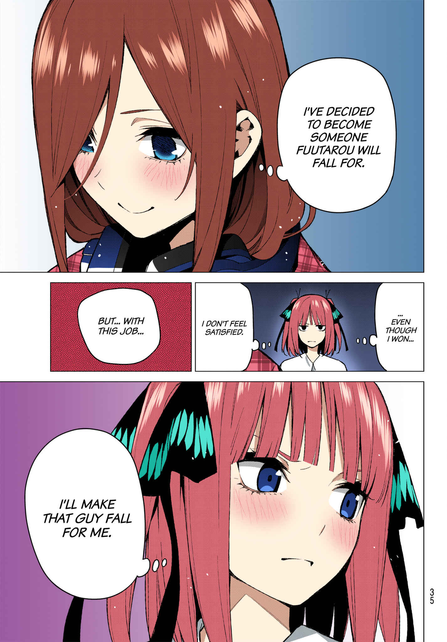 Page 13 Chapter 69 5Toubun no Hanayome (Fan Colored)