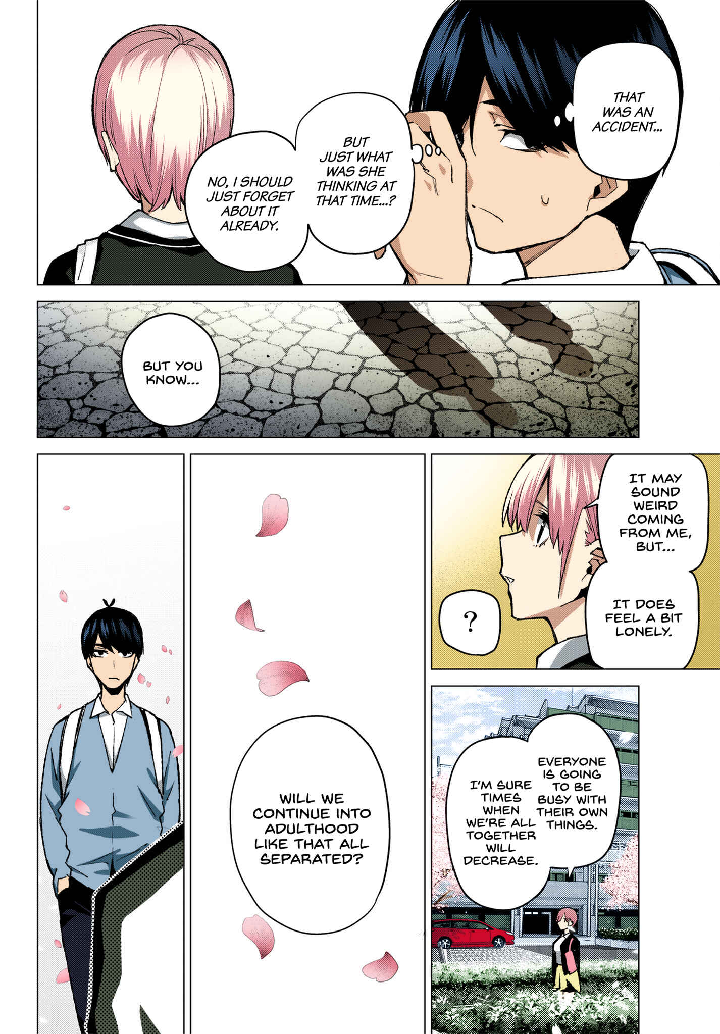 Page 16 Chapter 69 5Toubun no Hanayome (Fan Colored)