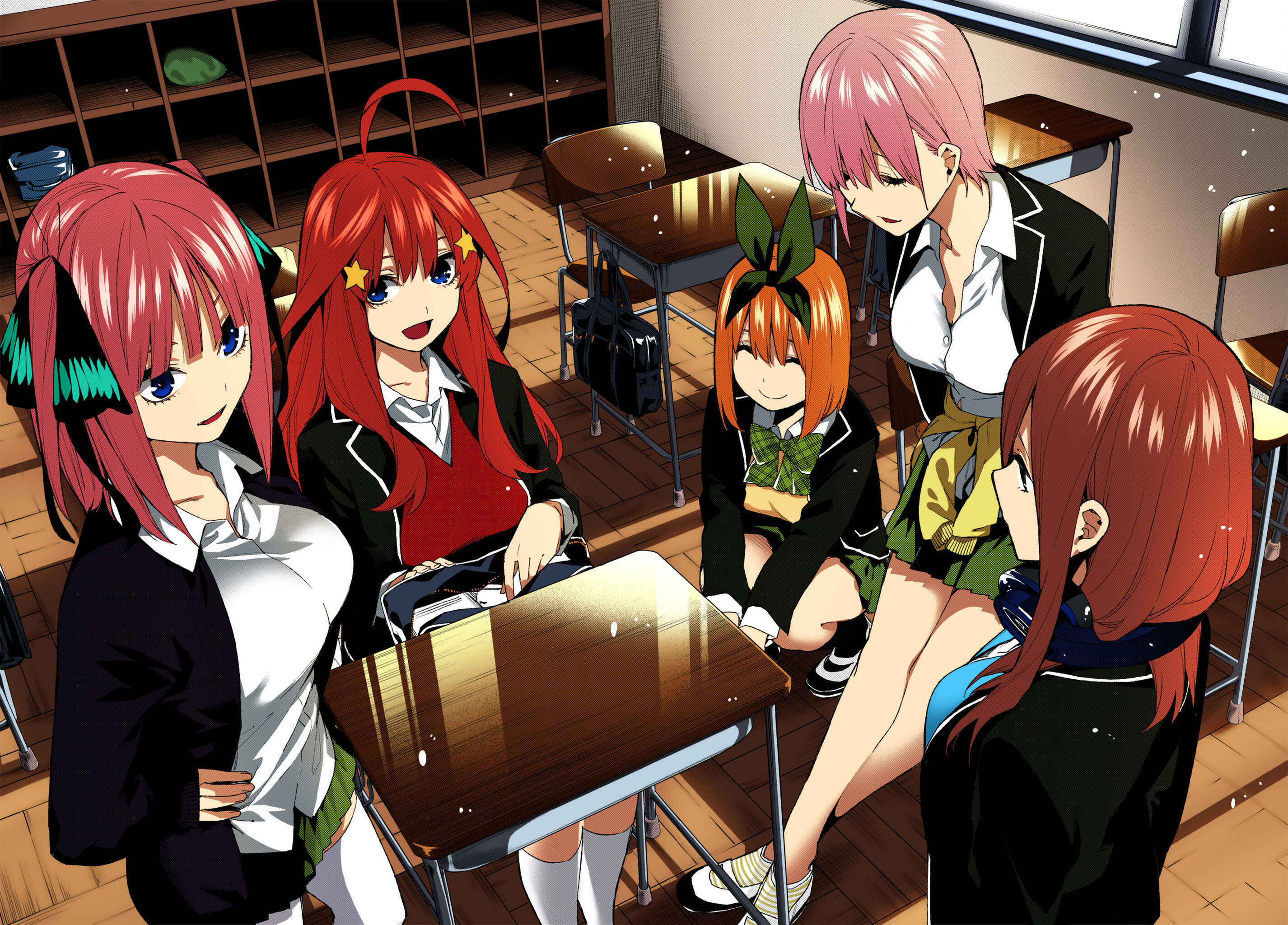 Page 18 Chapter 69 5Toubun no Hanayome (Fan Colored)