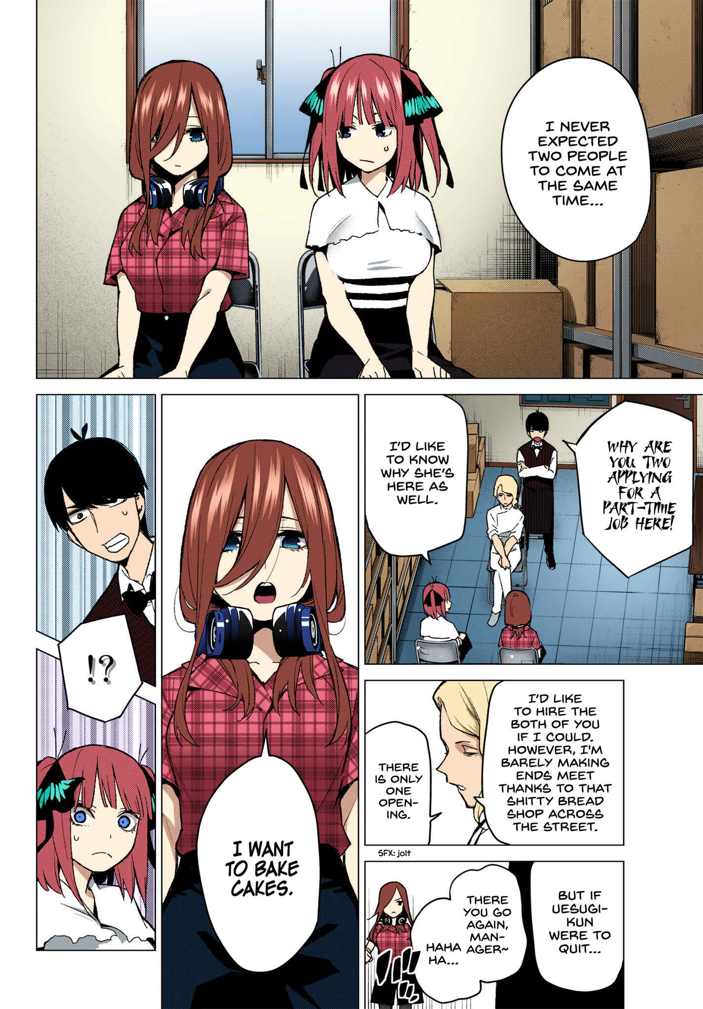 Page 8 Chapter 69 5Toubun no Hanayome (Fan Colored)