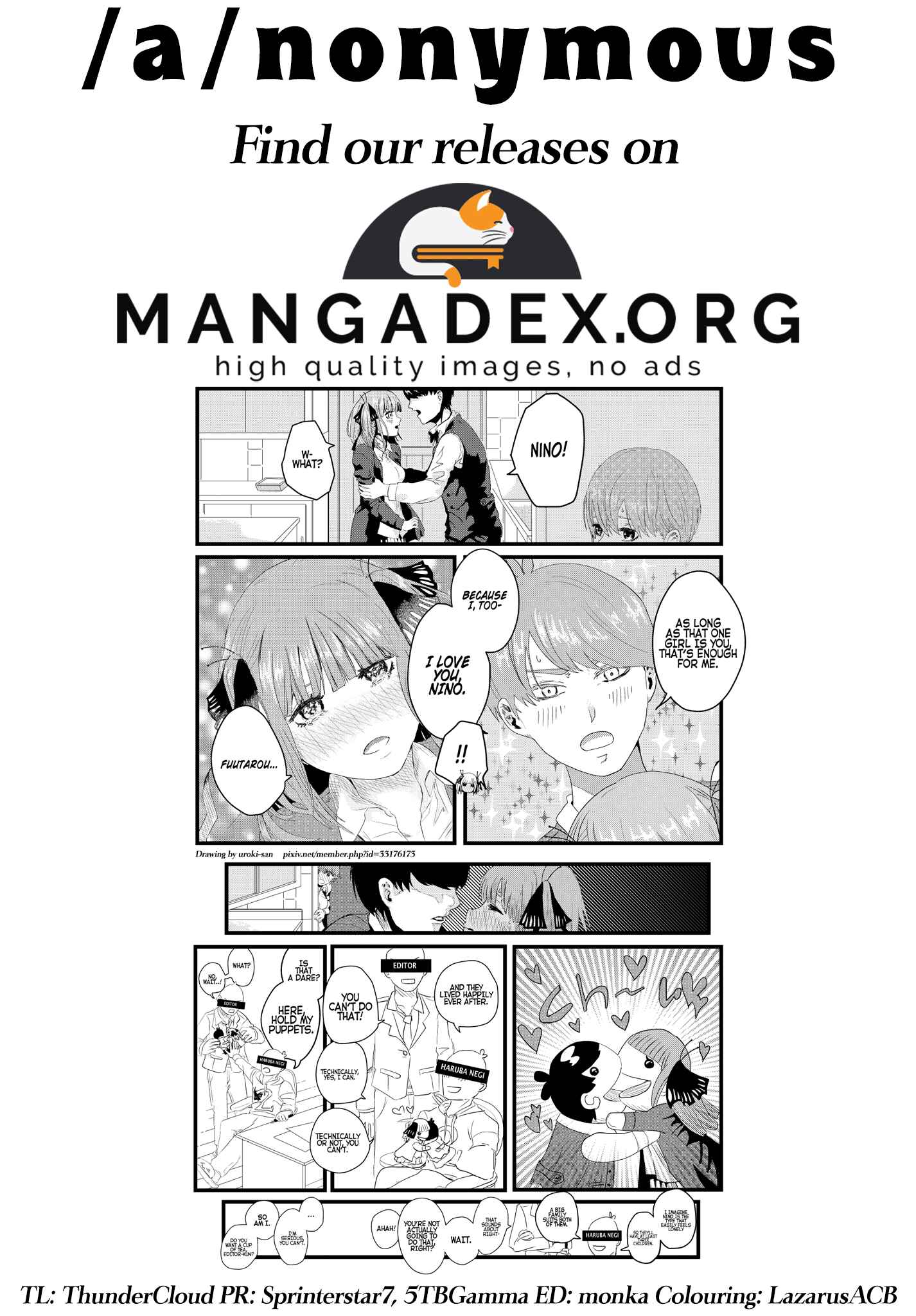 Page 20 Chapter 60 5Toubun no Hanayome (Fan Colored)