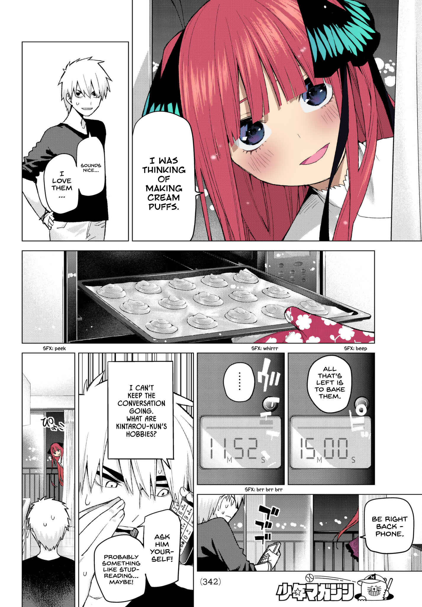 Page 6 Chapter 44 5Toubun no Hanayome (Fan Colored)