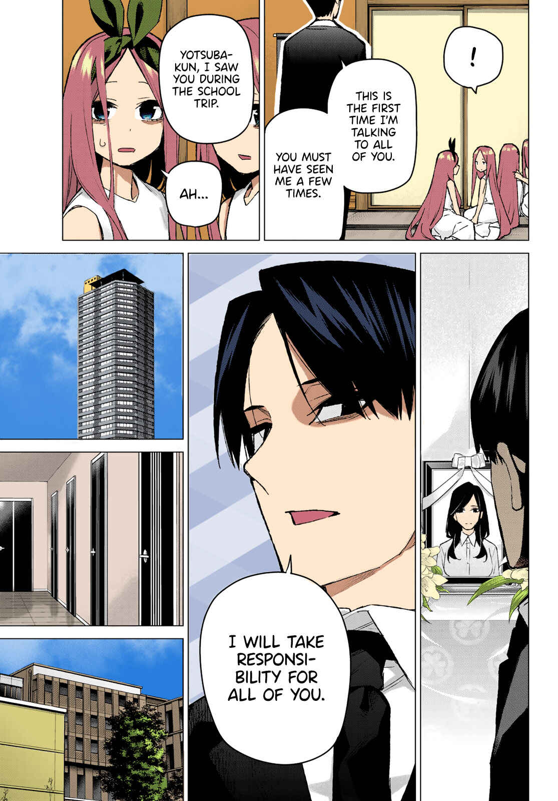 Page 20 Chapter 88 5Toubun no Hanayome (Fan Colored)