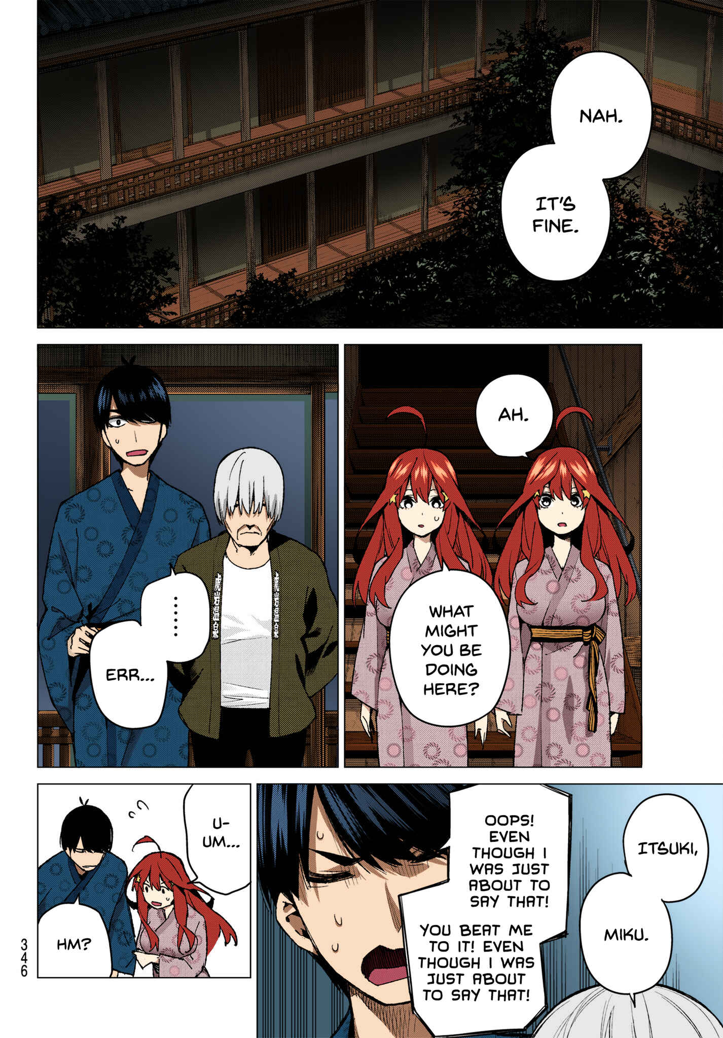 Page 14 Chapter 66 5Toubun no Hanayome (Fan Colored)