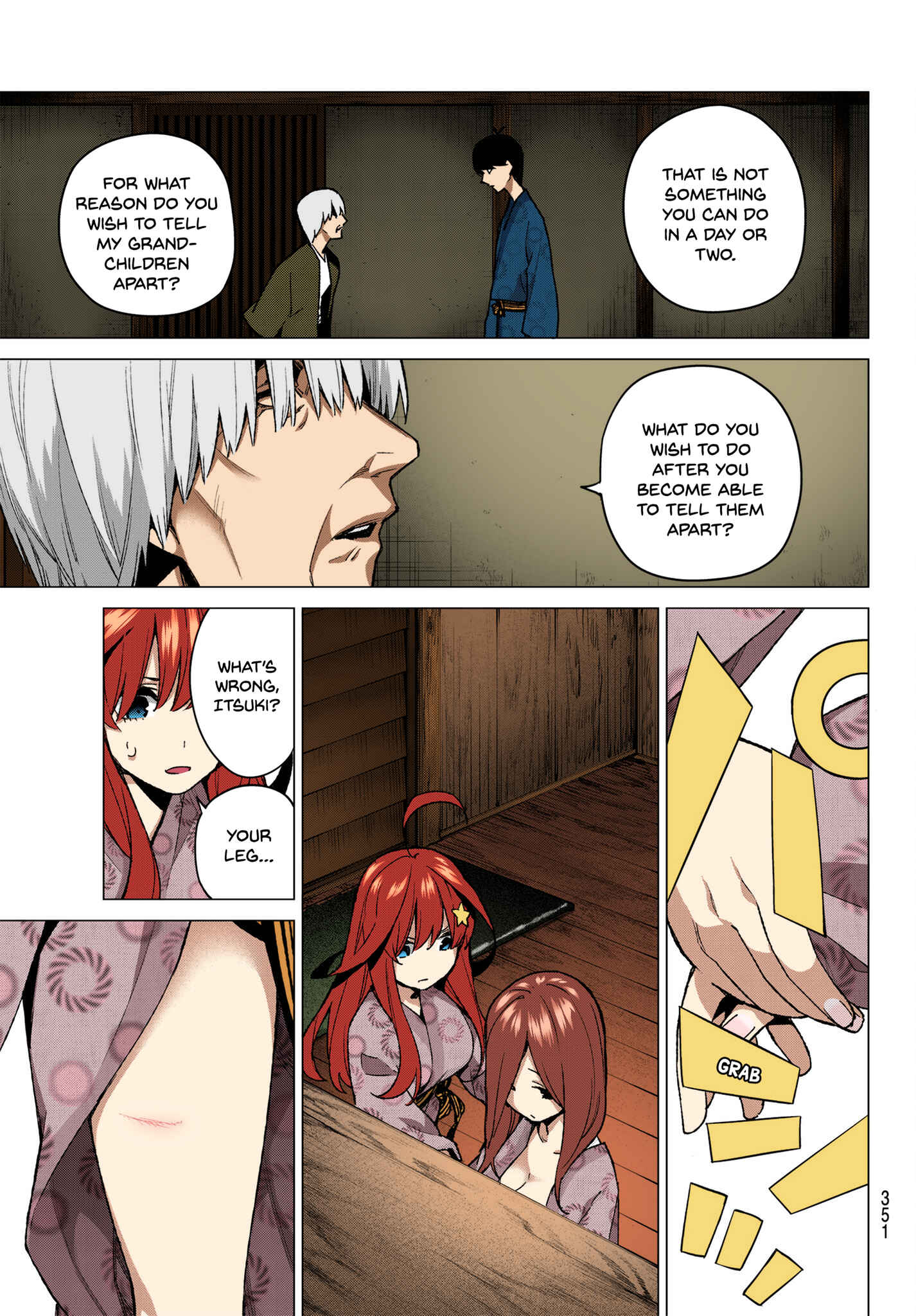 Page 19 Chapter 66 5Toubun no Hanayome (Fan Colored)