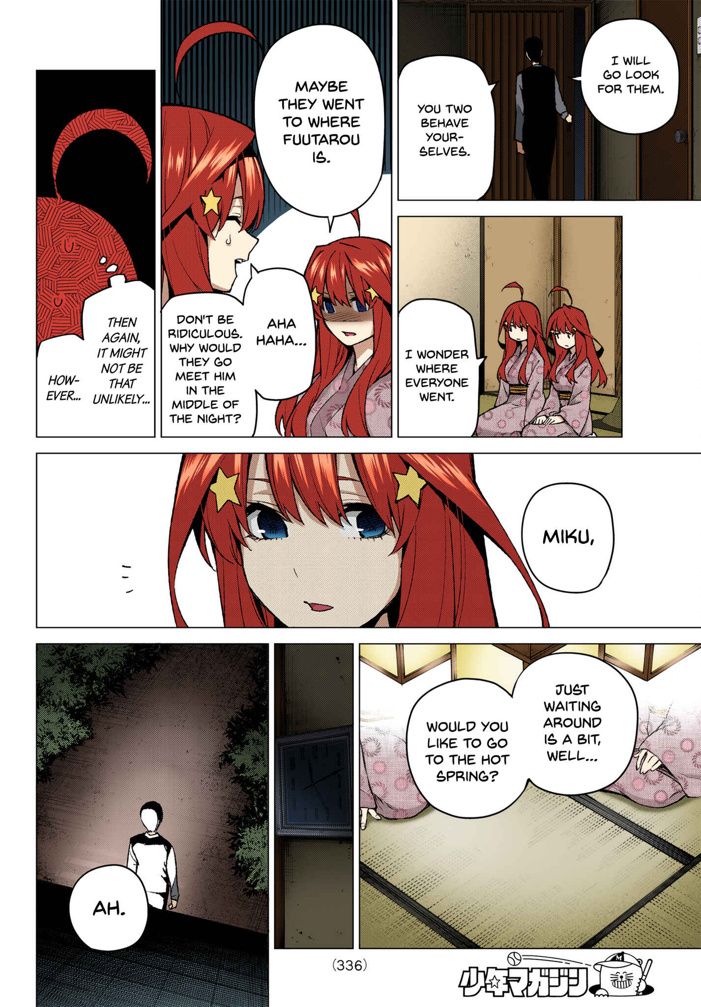Page 4 Chapter 66 5Toubun no Hanayome (Fan Colored)