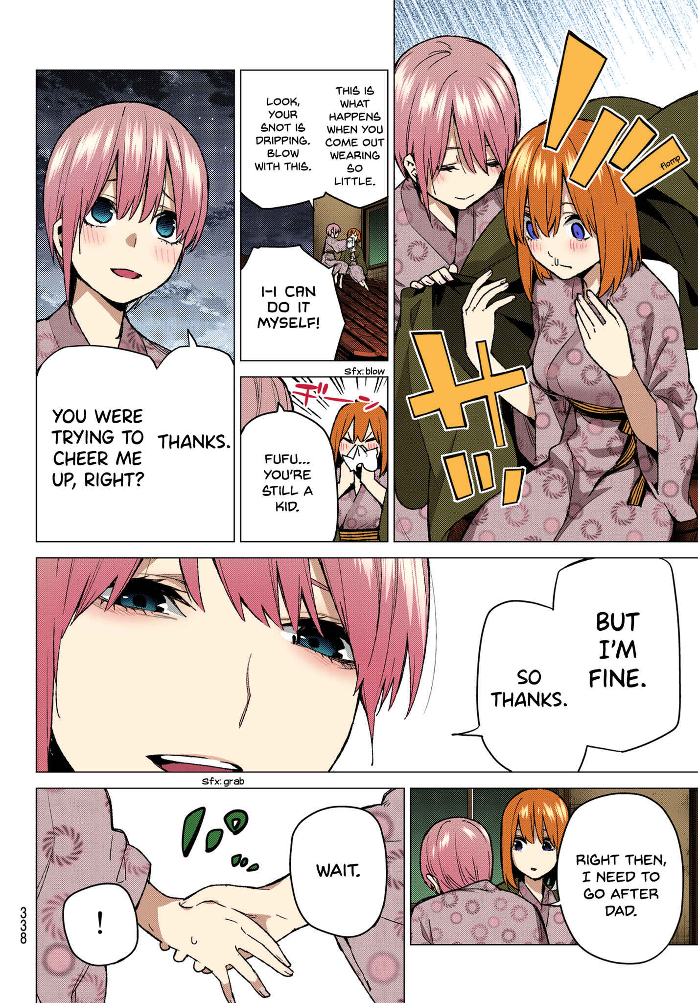 Page 6 Chapter 66 5Toubun no Hanayome (Fan Colored)