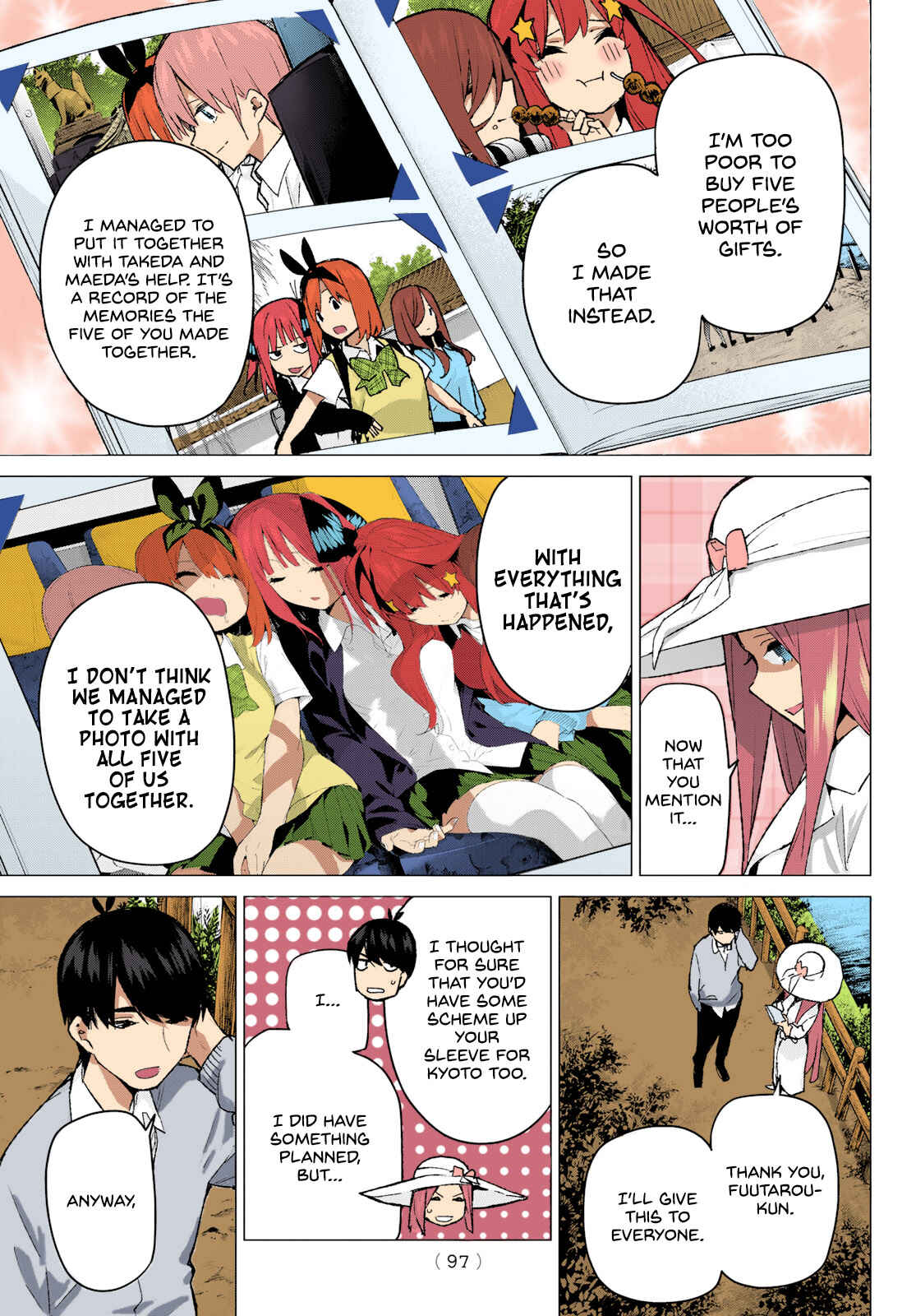 Page 15 Chapter 86 5Toubun no Hanayome (Fan Colored)