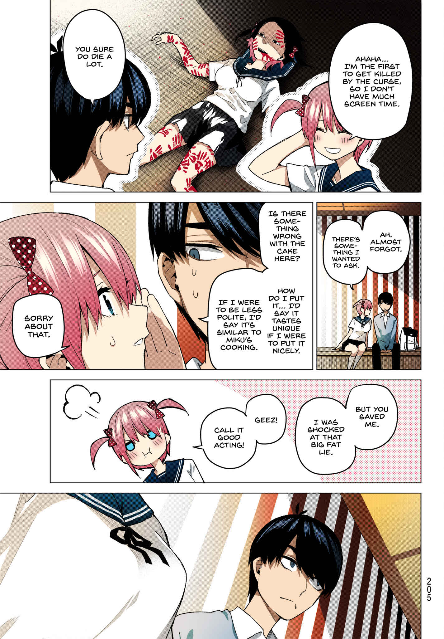Page 15 Chapter 53 5Toubun no Hanayome (Fan Colored)