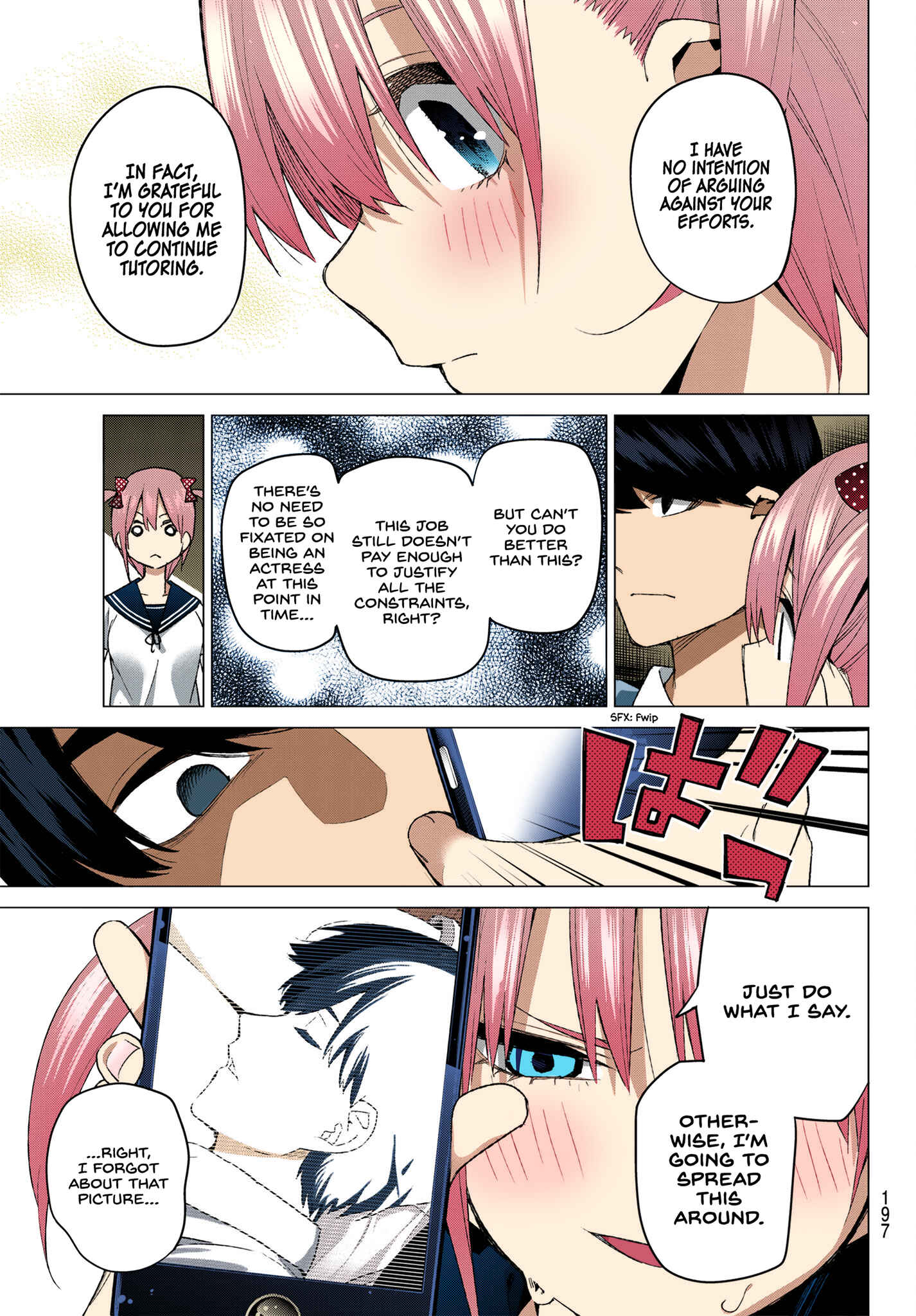 Page 7 Chapter 53 5Toubun no Hanayome (Fan Colored)