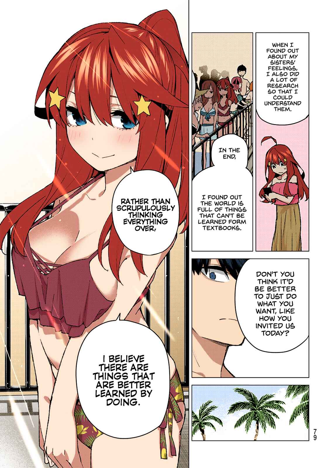 Page 15 Chapter 92 5Toubun no Hanayome (Fan Colored)