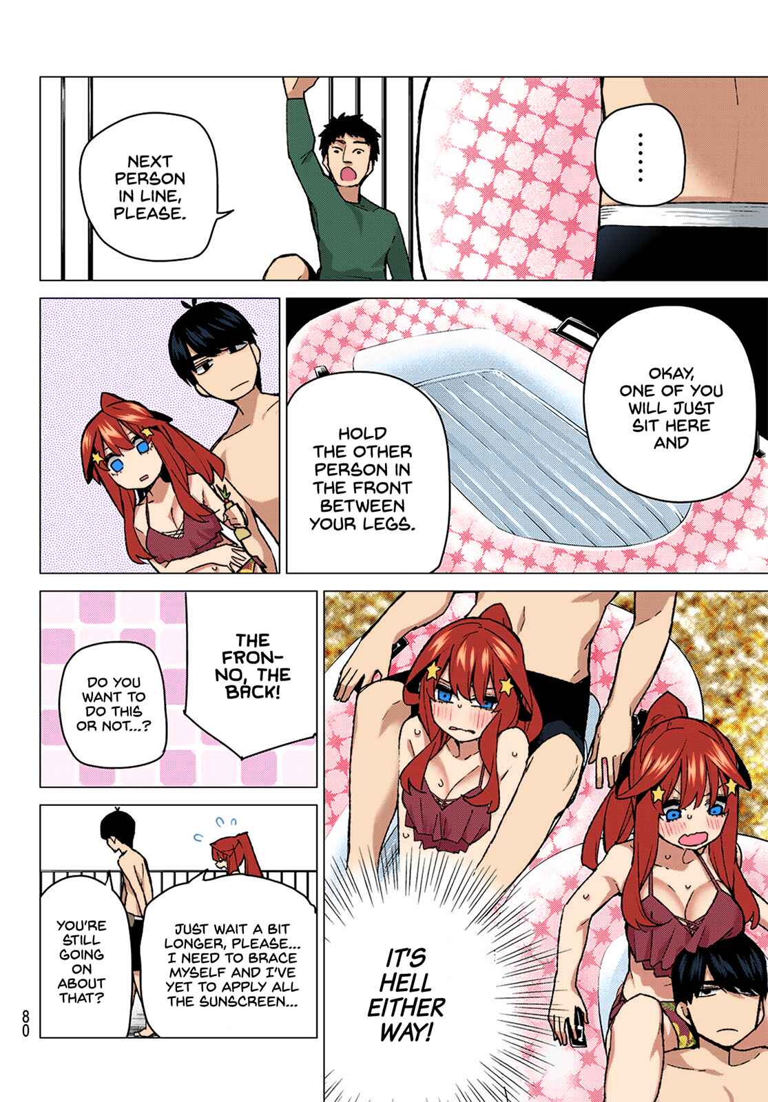 Page 16 Chapter 92 5Toubun no Hanayome (Fan Colored)