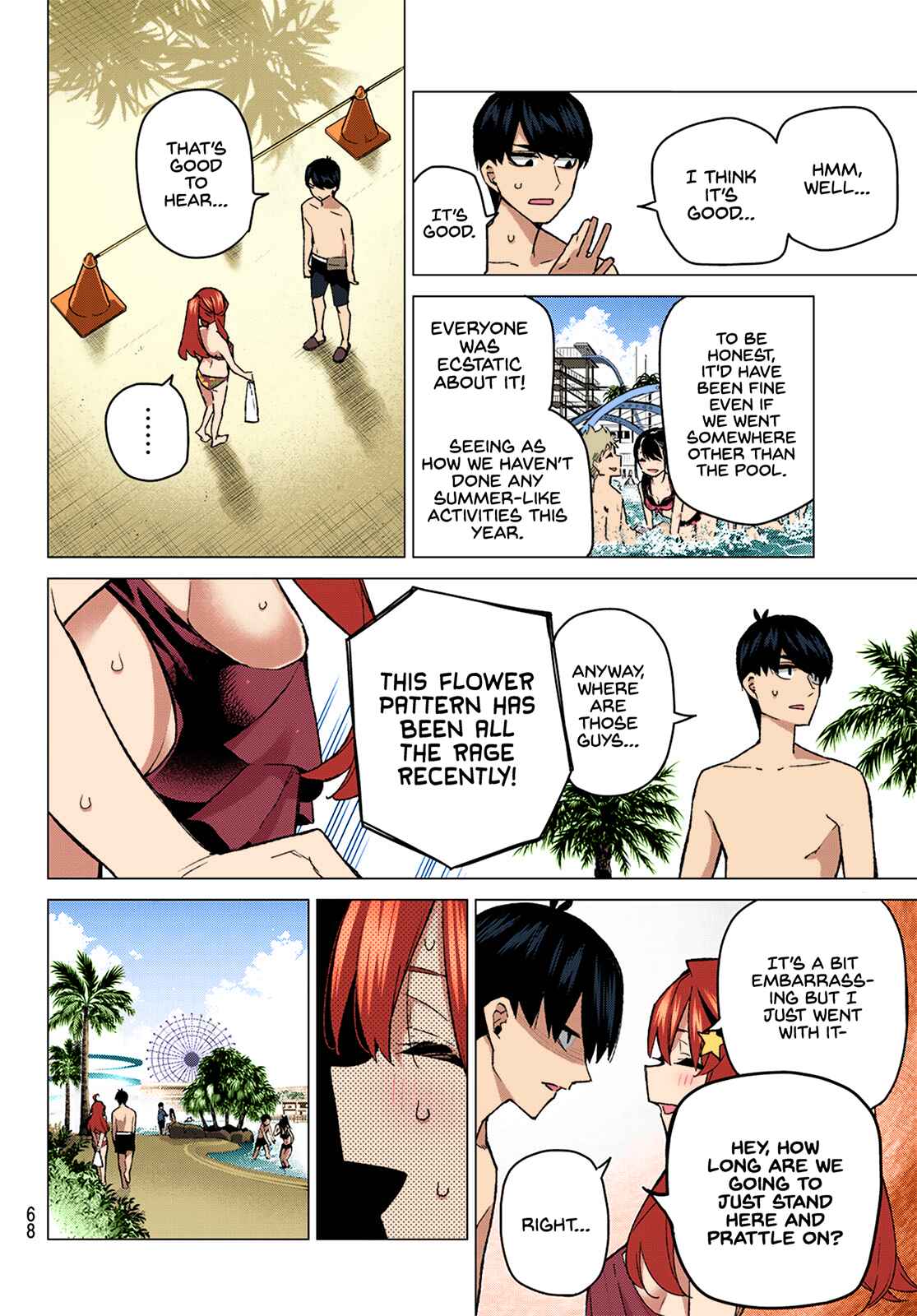 Page 4 Chapter 92 5Toubun no Hanayome (Fan Colored)