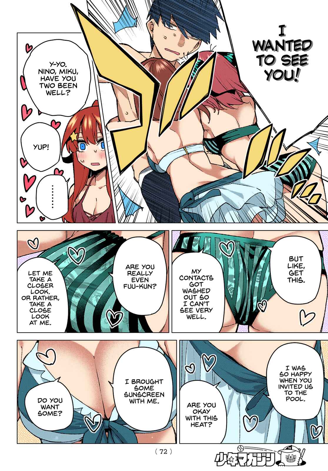 Page 8 Chapter 92 5Toubun no Hanayome (Fan Colored)