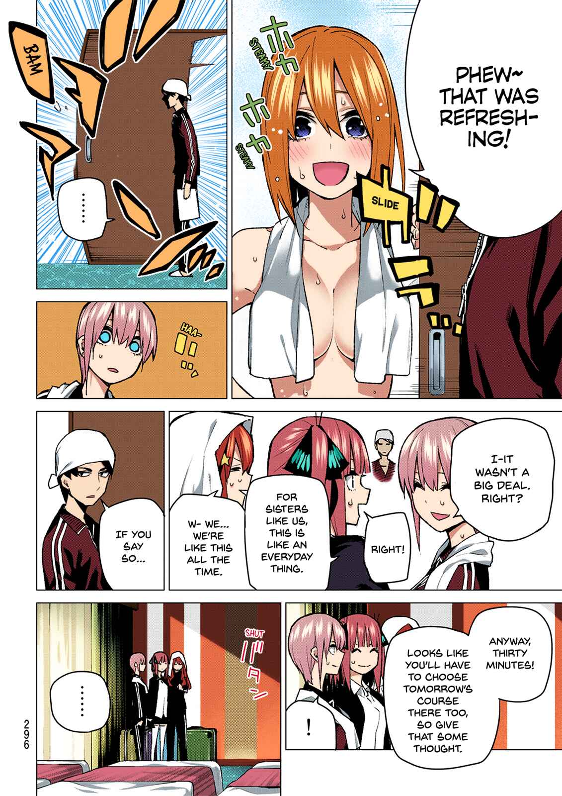 Page 12 Chapter 83 5Toubun no Hanayome (Fan Colored)