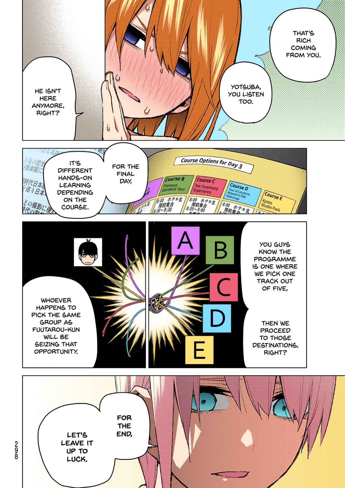 Page 14 Chapter 83 5Toubun no Hanayome (Fan Colored)
