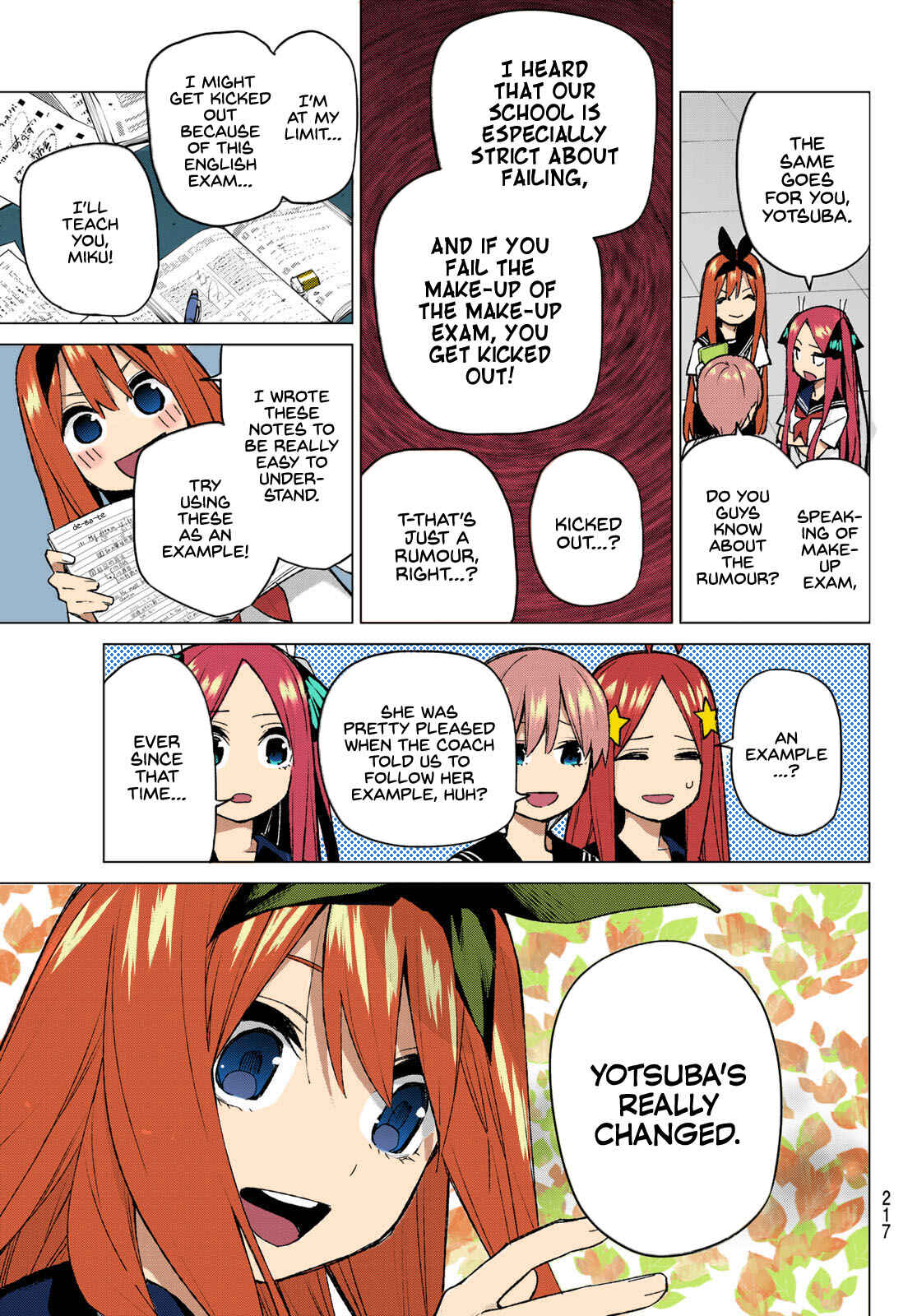 Page 3 Chapter 89 5Toubun no Hanayome (Fan Colored)
